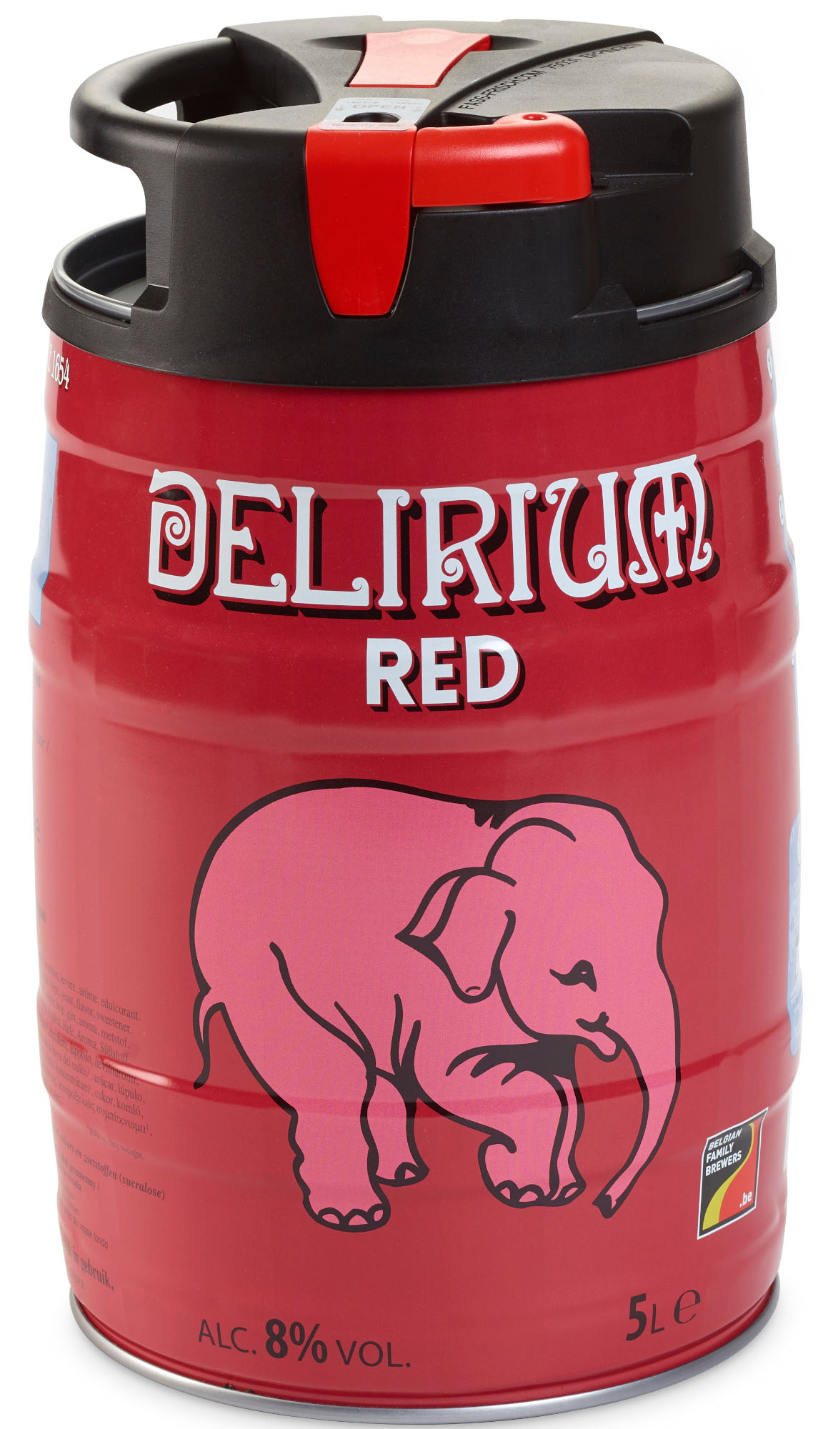 Delirium Red Fust Doos 2x5 ltr 8%