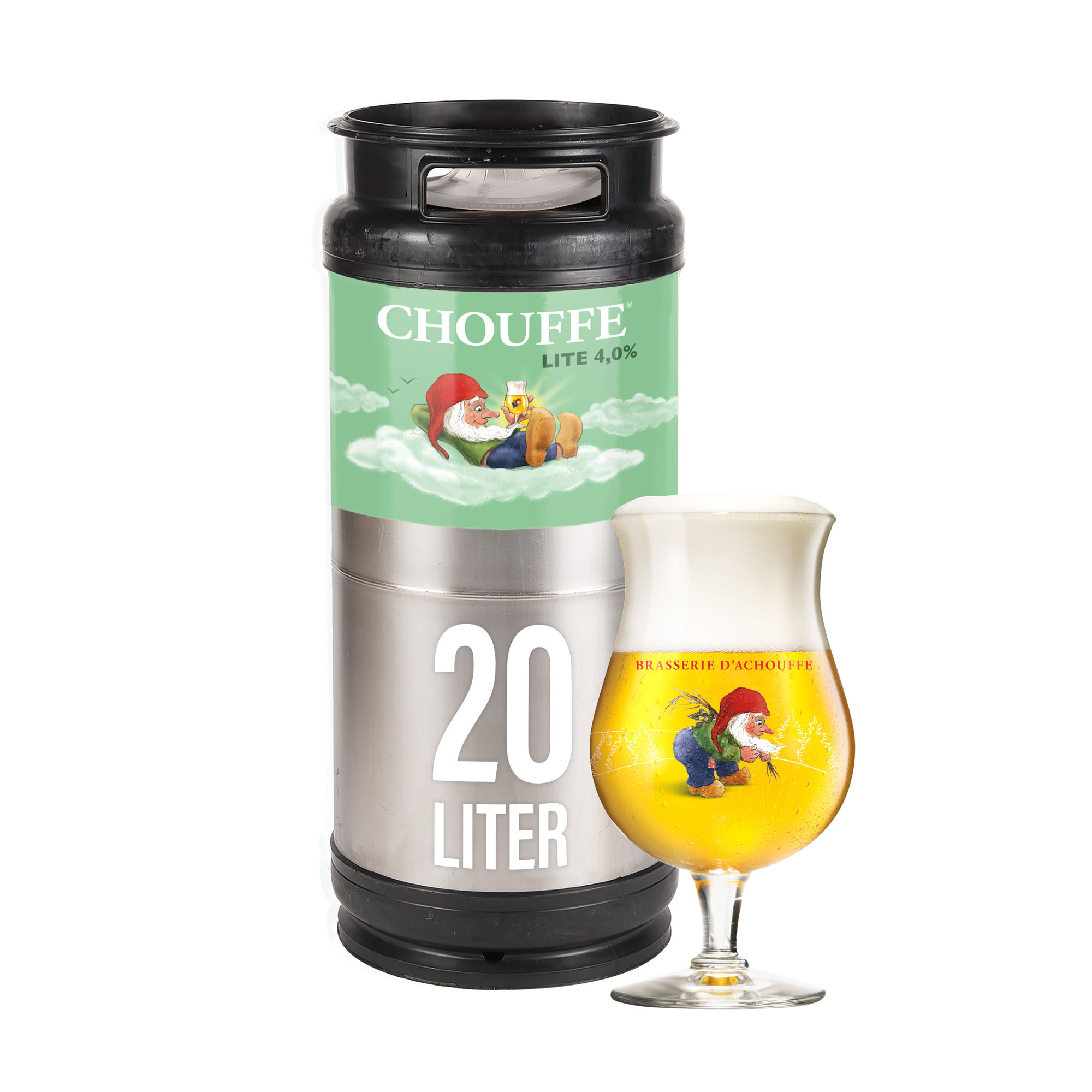 Chouffe LITE Fust 20 ltr 4%