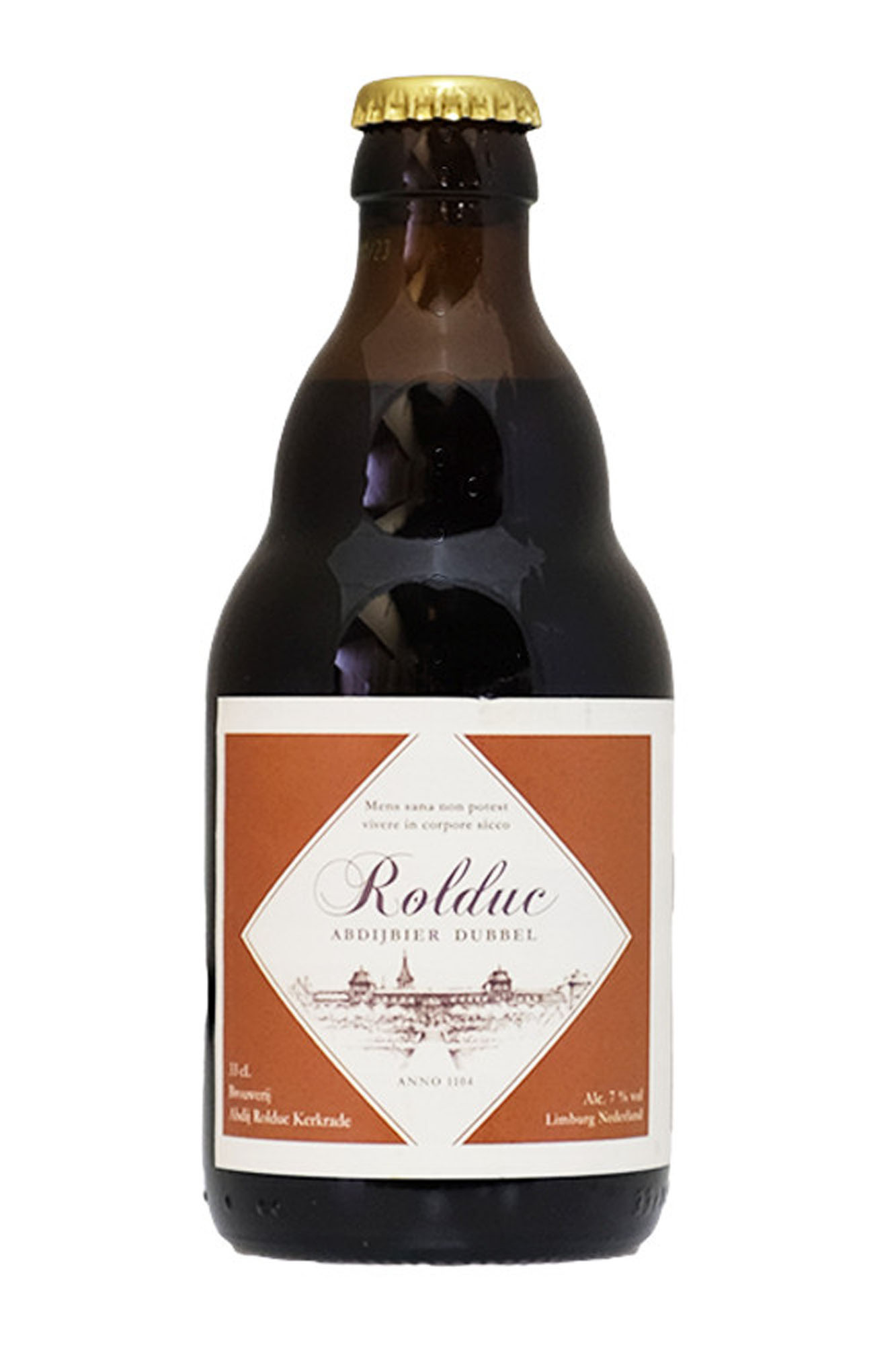 Rolduc Abdijbier Dubbel Doos 24x33 cl 7%