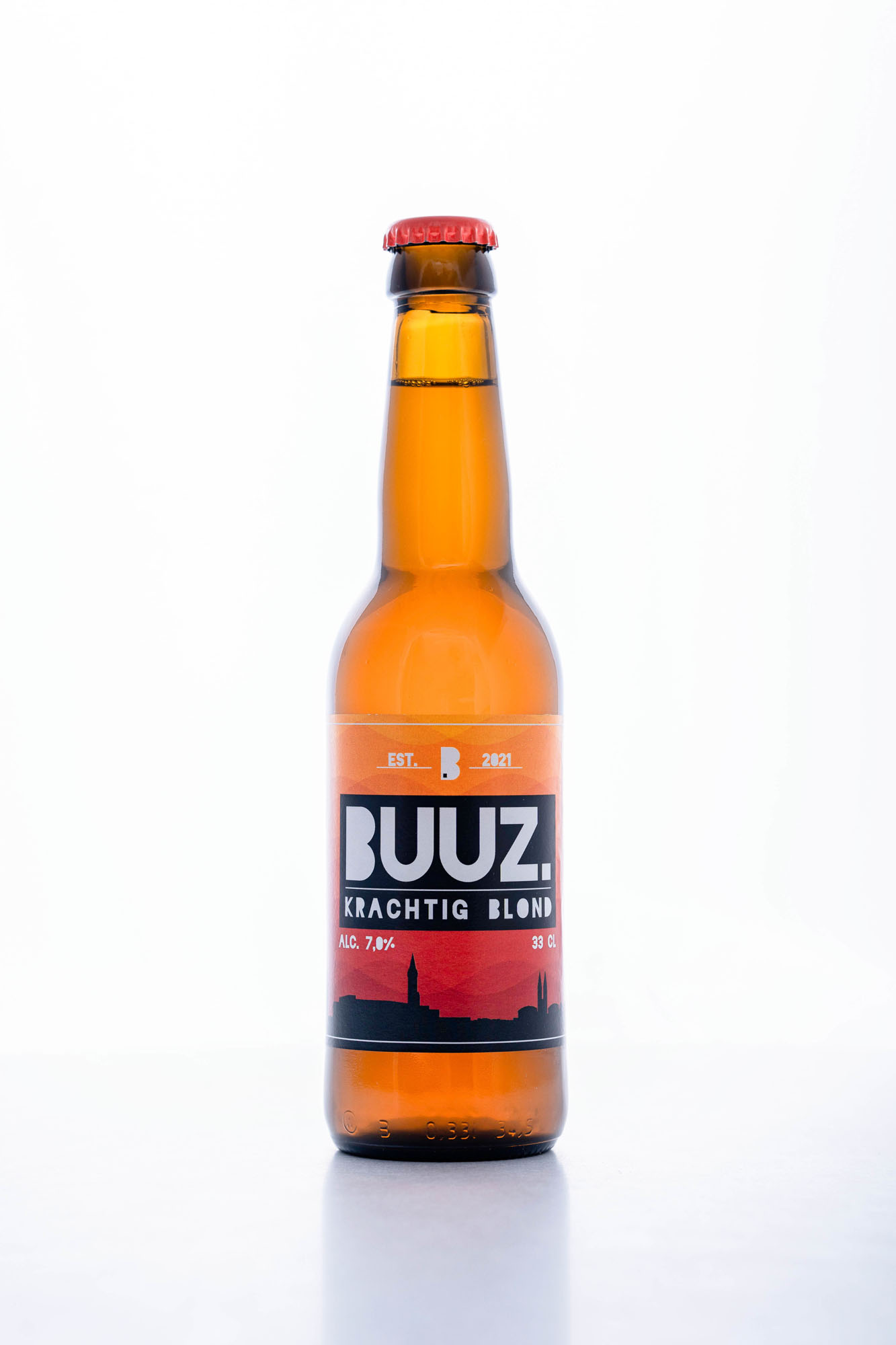 BUUZ. Krachtig Blond Doos 24x33 cl 7%