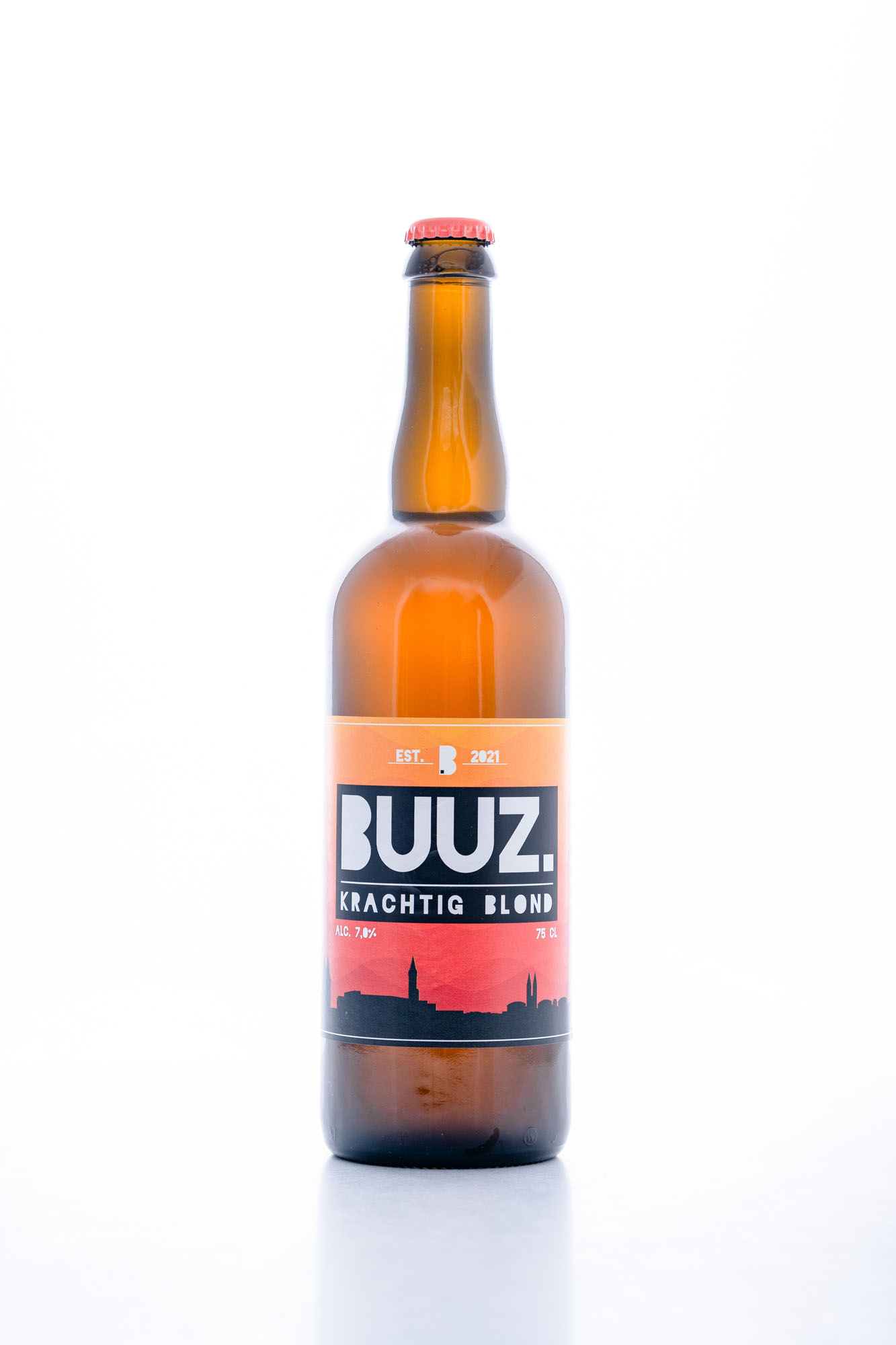 BUUZ. Krachtig Blond Doos 6x75 cl 7%