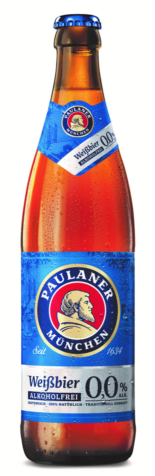 Paulaner Weissbier Alcoholvrij 0.0% Krat 20x50 cl