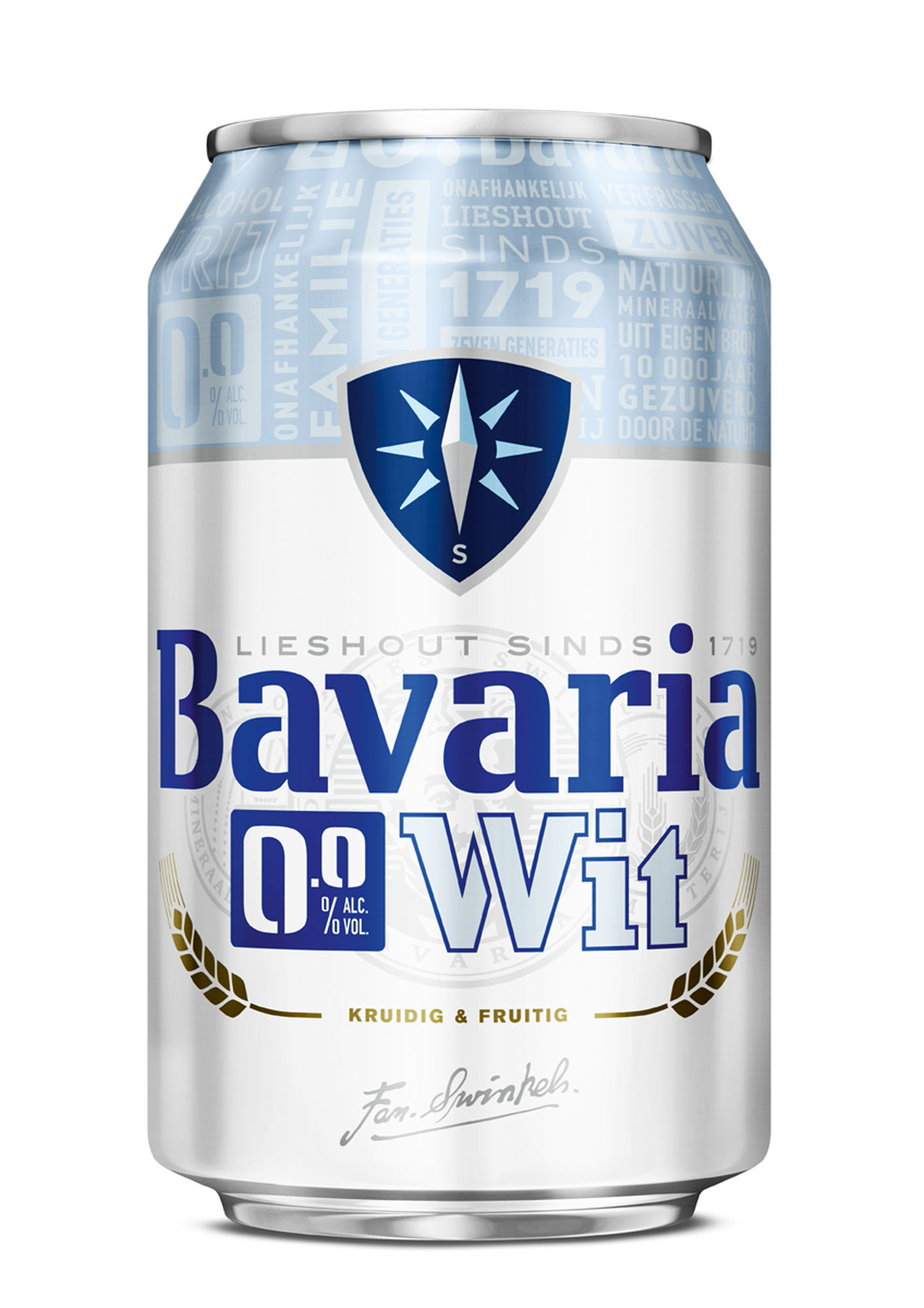 Bavaria Wit 0.0% blik Tray 4x6x33 cl