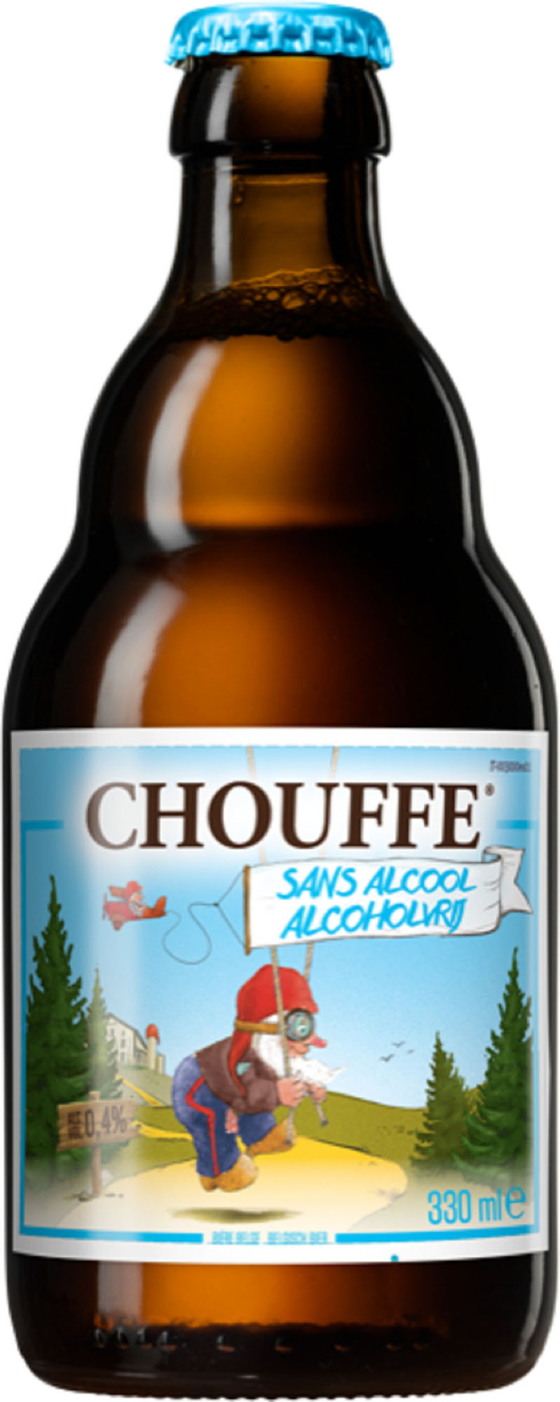 Chouffe Alcoholarm Krat 24x33 cl 0,4%