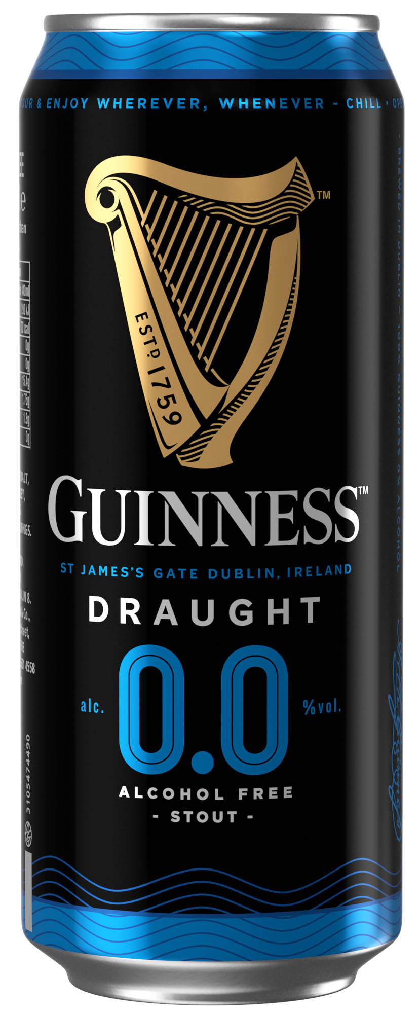 Guinness 0.0% CDG blik Tray 24x44 cl