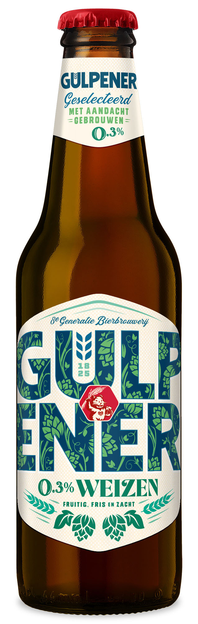 Gulpener Weizen Krat 24x30 cl 0,3%