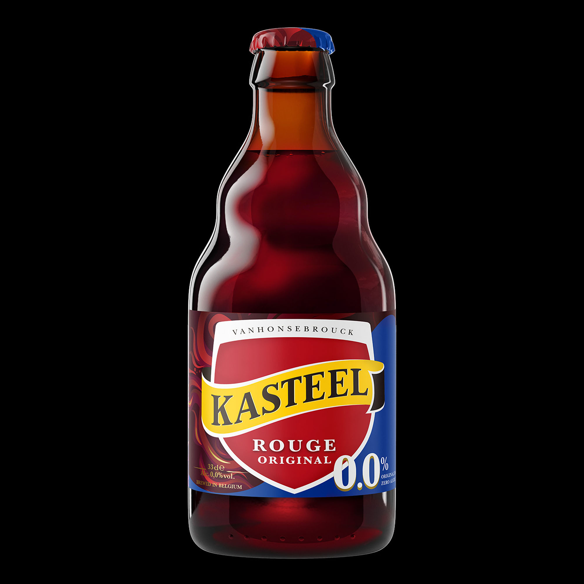 Kasteel Rouge 0.0% Krat 24x33 cl