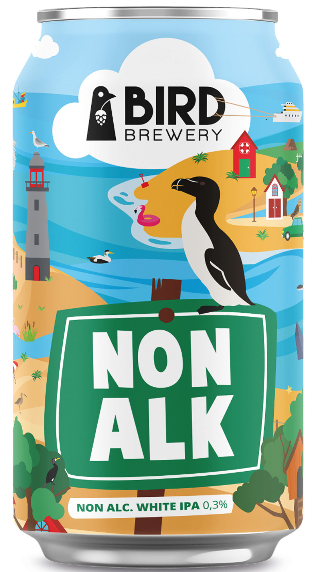 Bird Brewery Non Alc. blik Doos 12x33 cl 0,3%