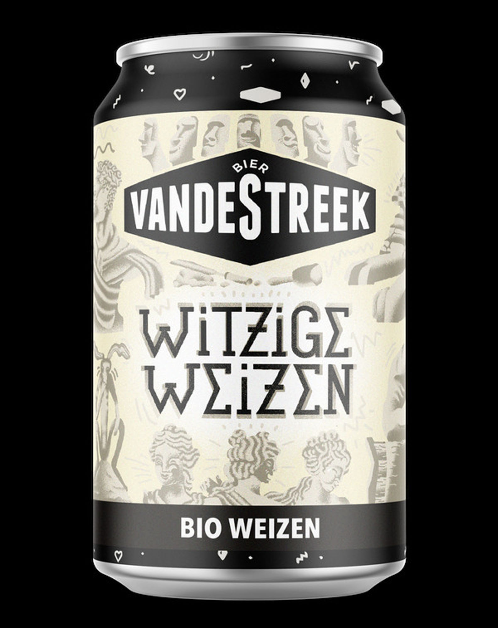 VandeStreek Witz.Weiz.Bio blik Doos 24x33 cl 5,5%