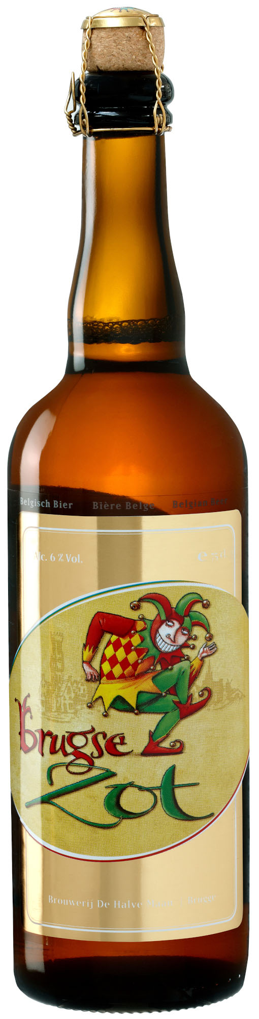 Brugse Zot Blond Doos 12x75 cl 6%