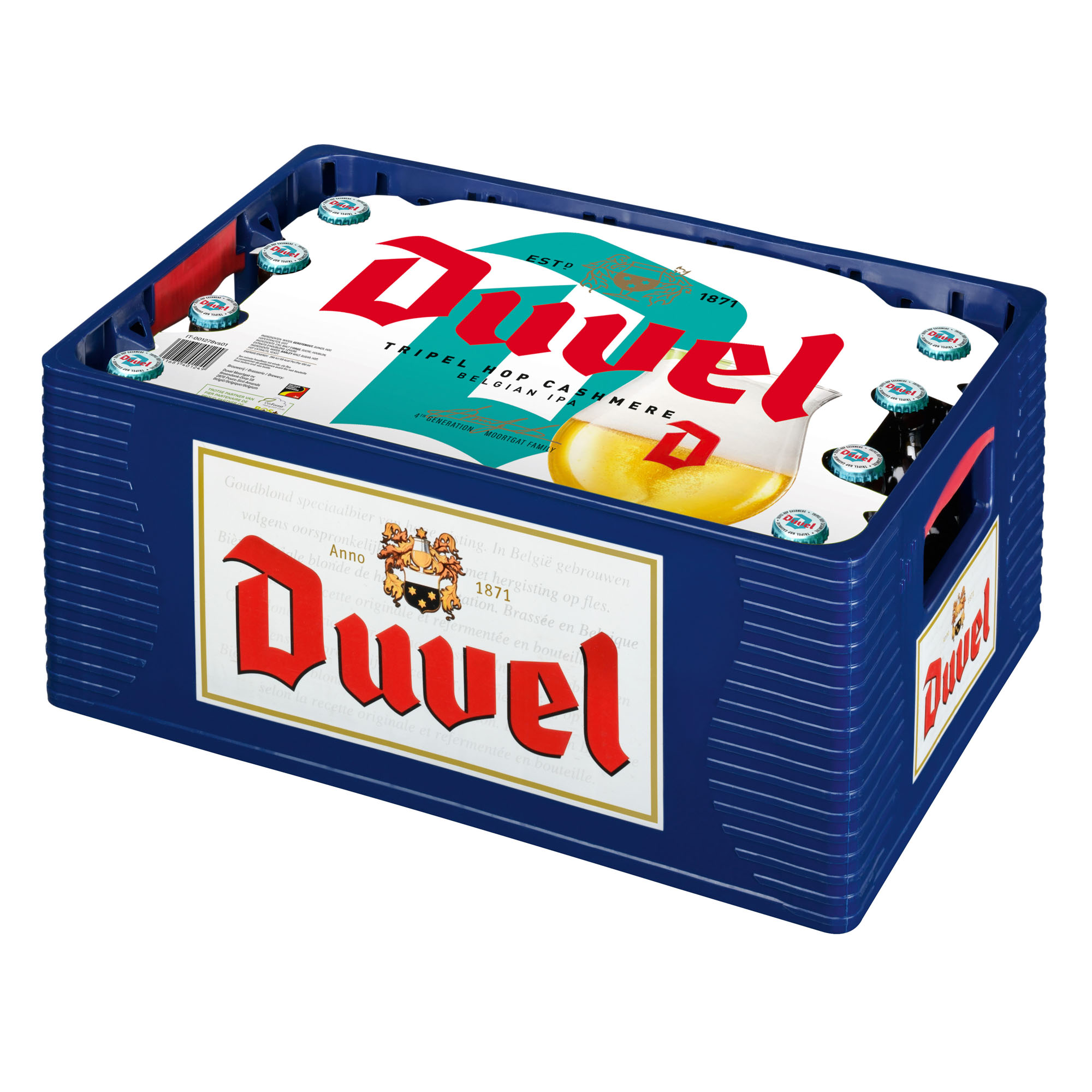 Duvel Tripel Hop Cashmere Krat 24x33 cl 9,5%