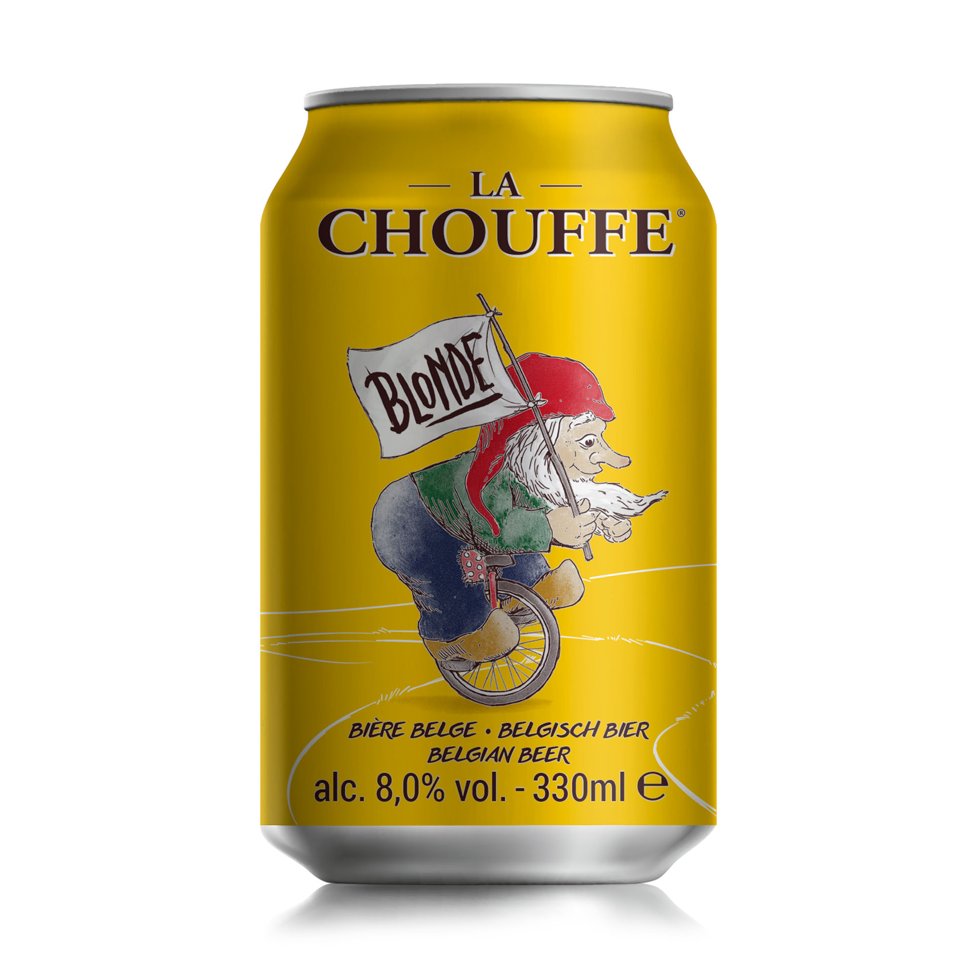 La Chouffe blik Tray 6x4x33 cl 8%