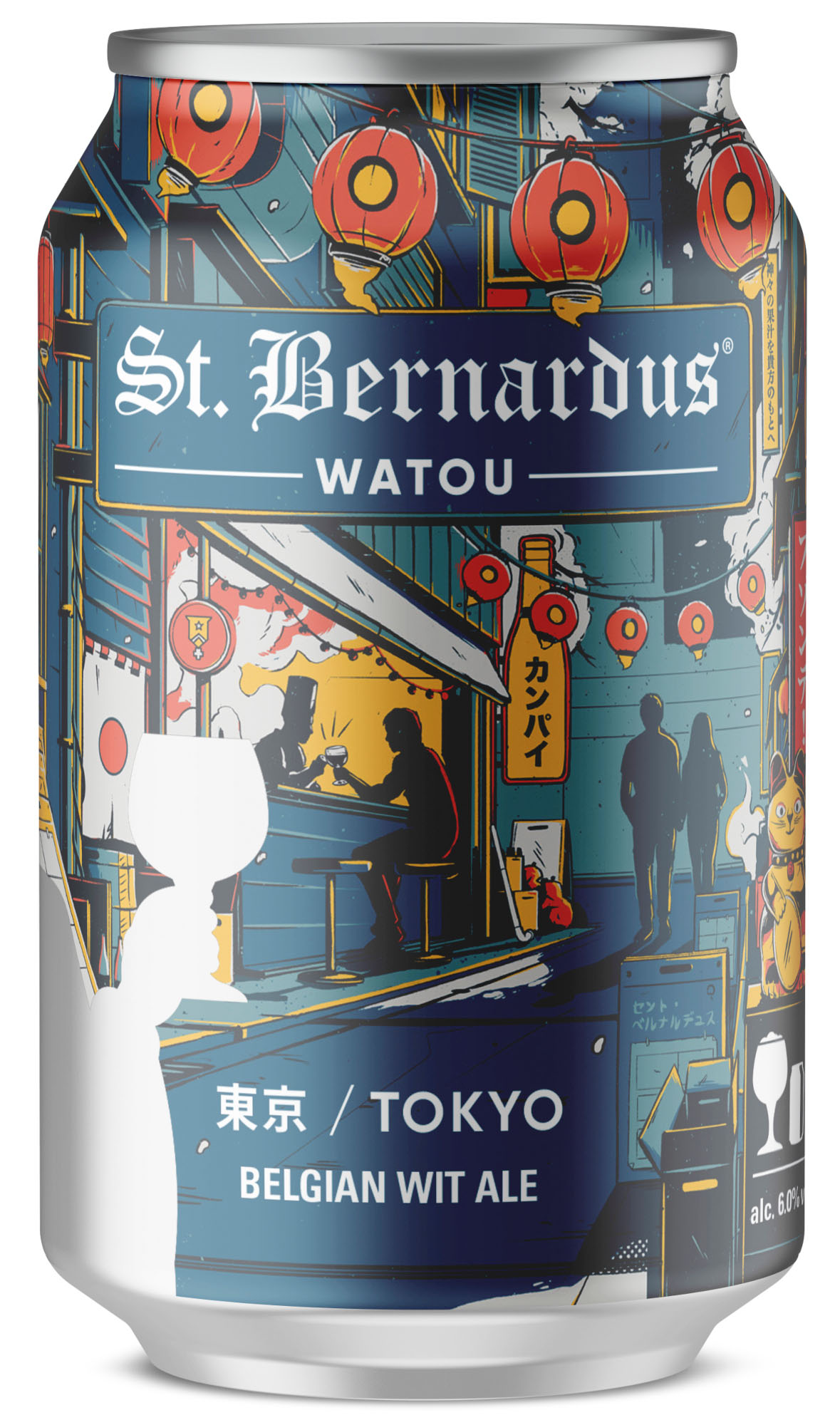 St. Bernardus Tokyo blik Tray 12x33 cl 6%