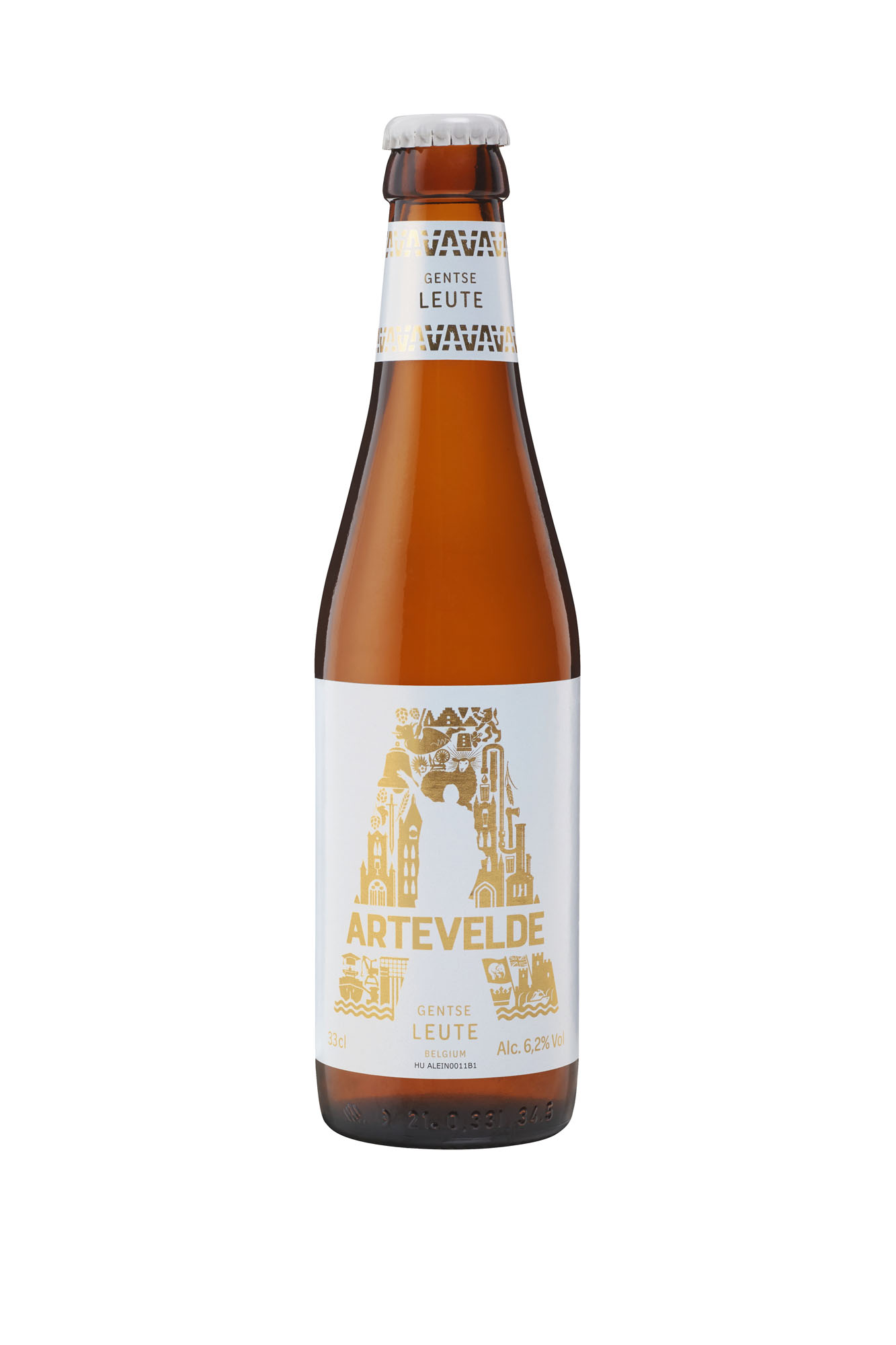 Artevelde Blond Gentse Leute Krat 24x33 cl 6,2%