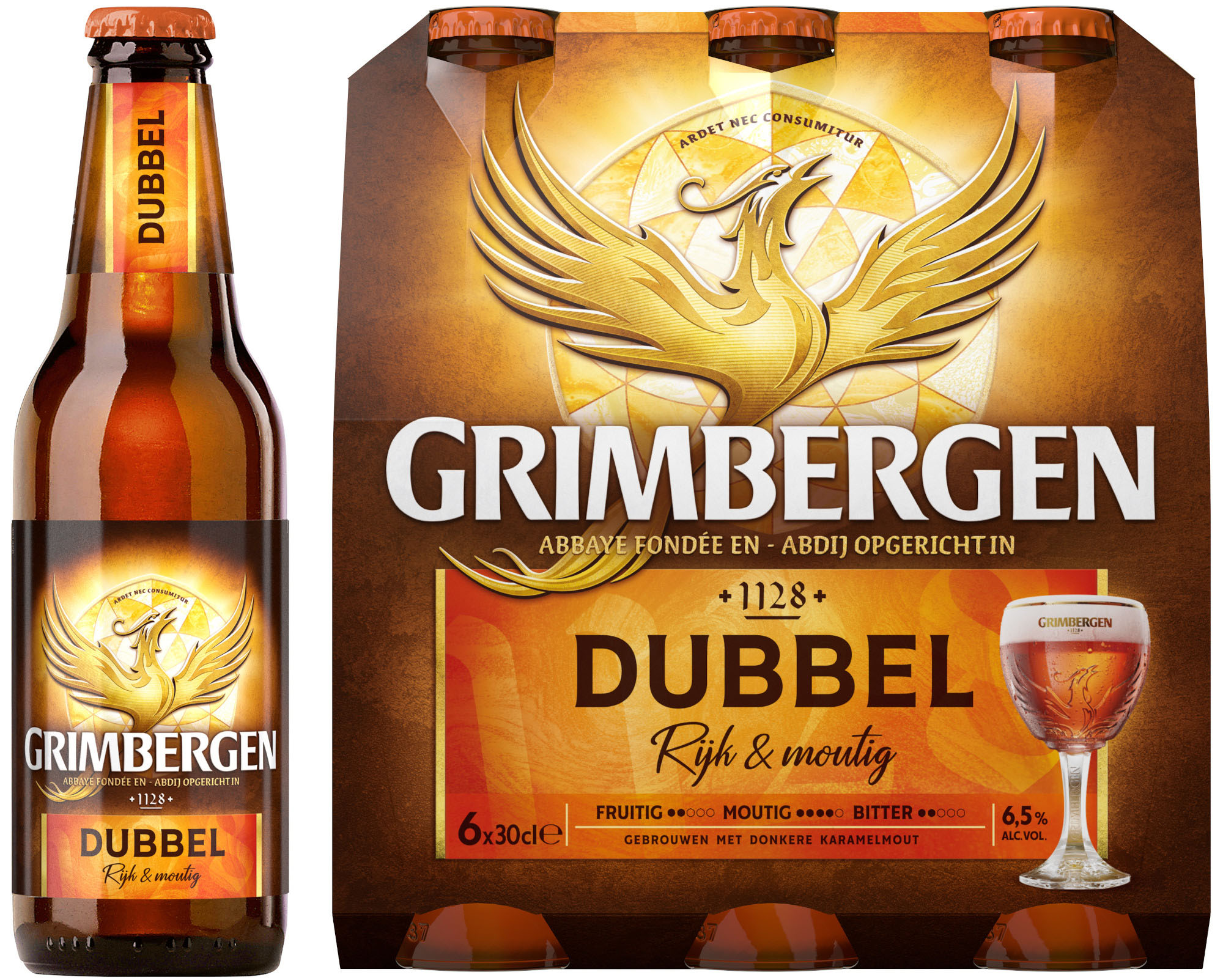 Grimbergen Dubbel 6p Krat 4x6x30 cl 6,5%