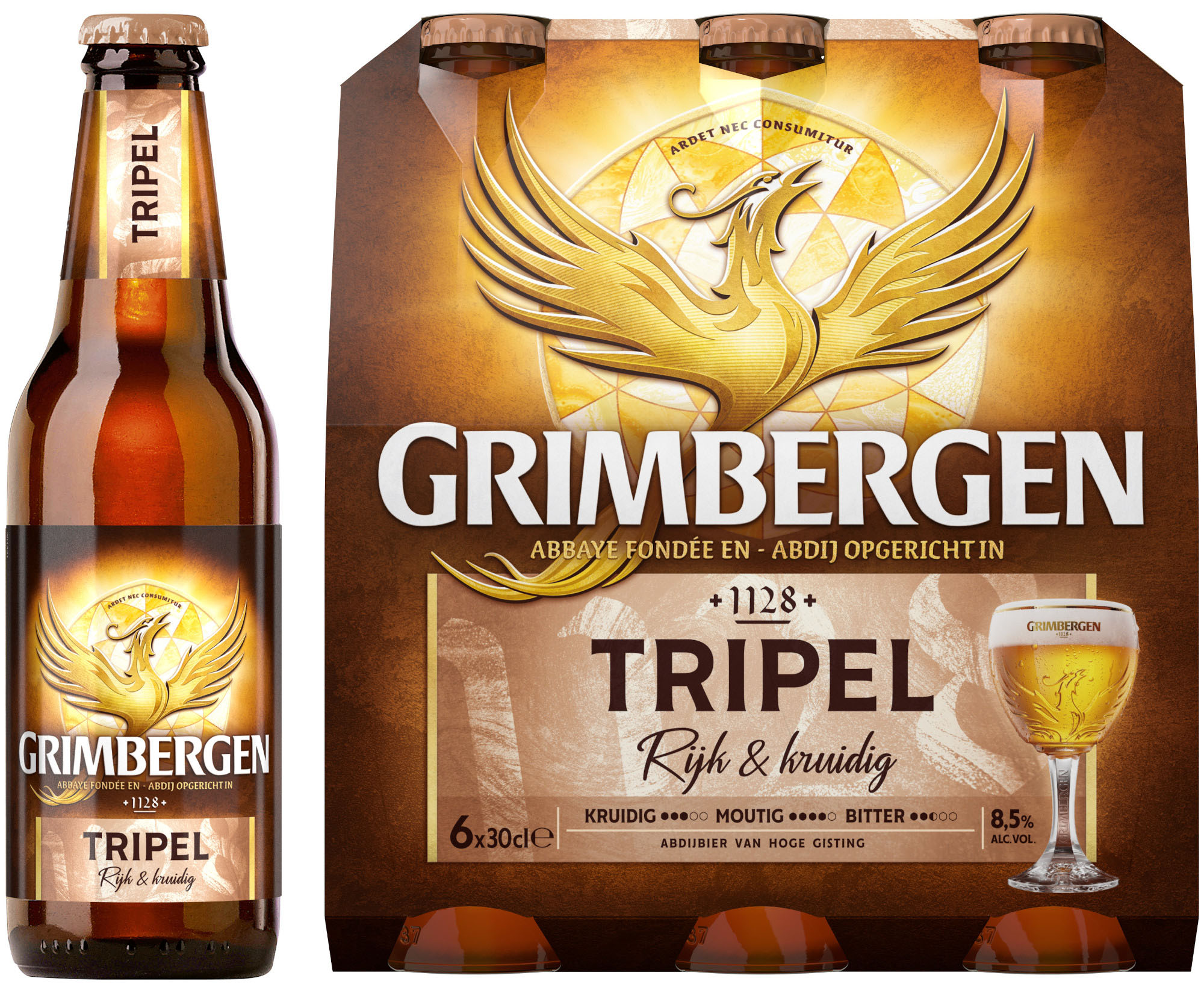 Grimbergen Tripel 6p Krat 4x6x30 cl 9%