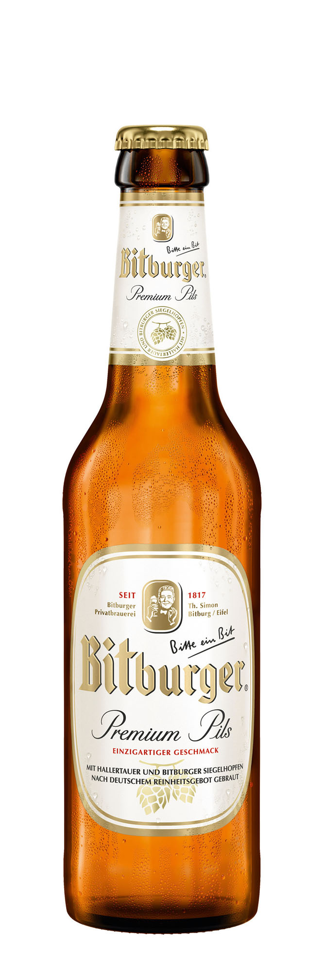 Bitburger Pils Krat 24x33 cl 4,8%