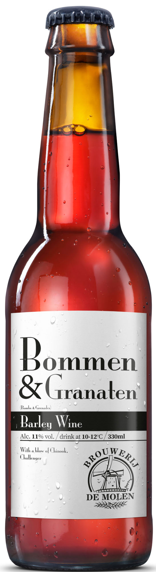 De Molen Bommen&Granaten Doos 24x33 cl 11%