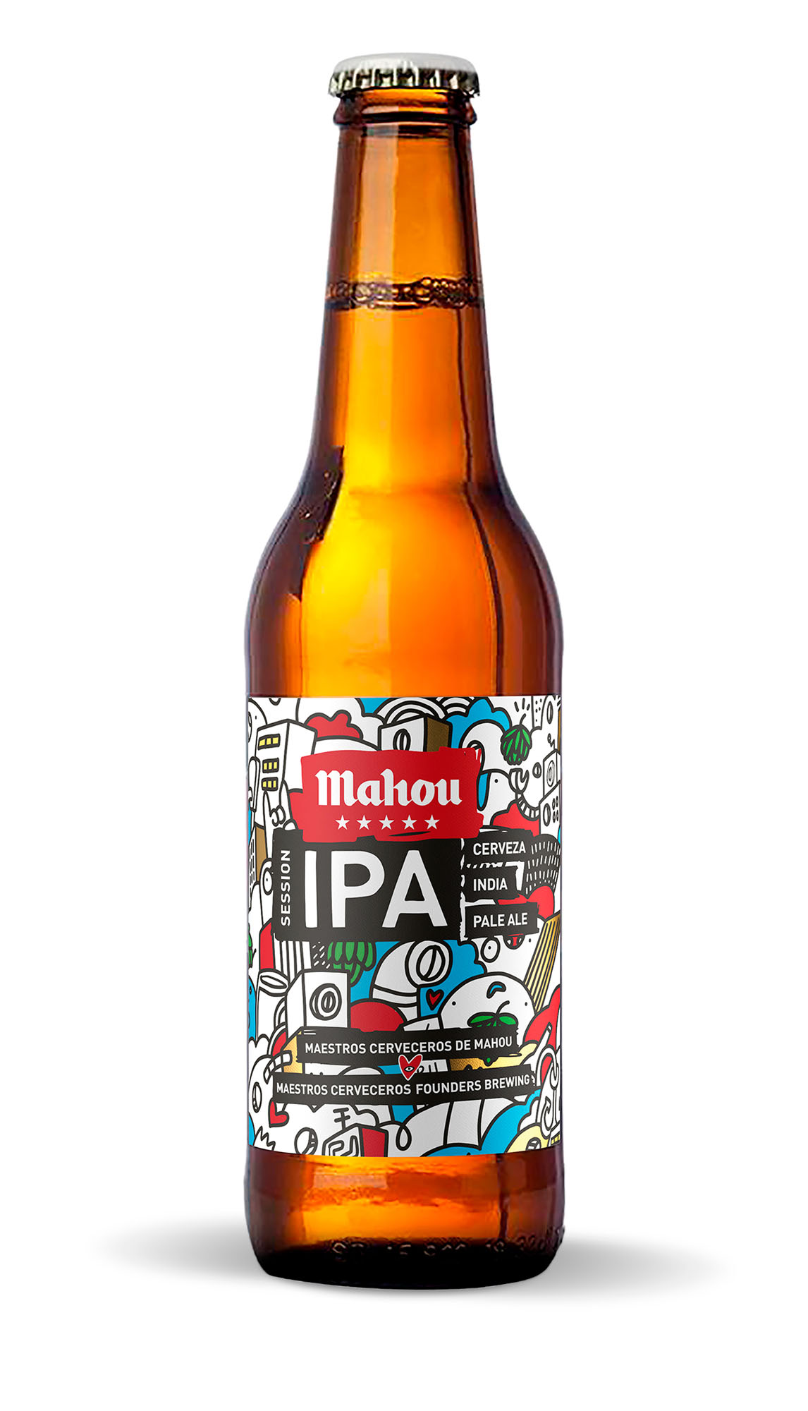 Mahou Session IPA Doos 12x33 cl 4,5%