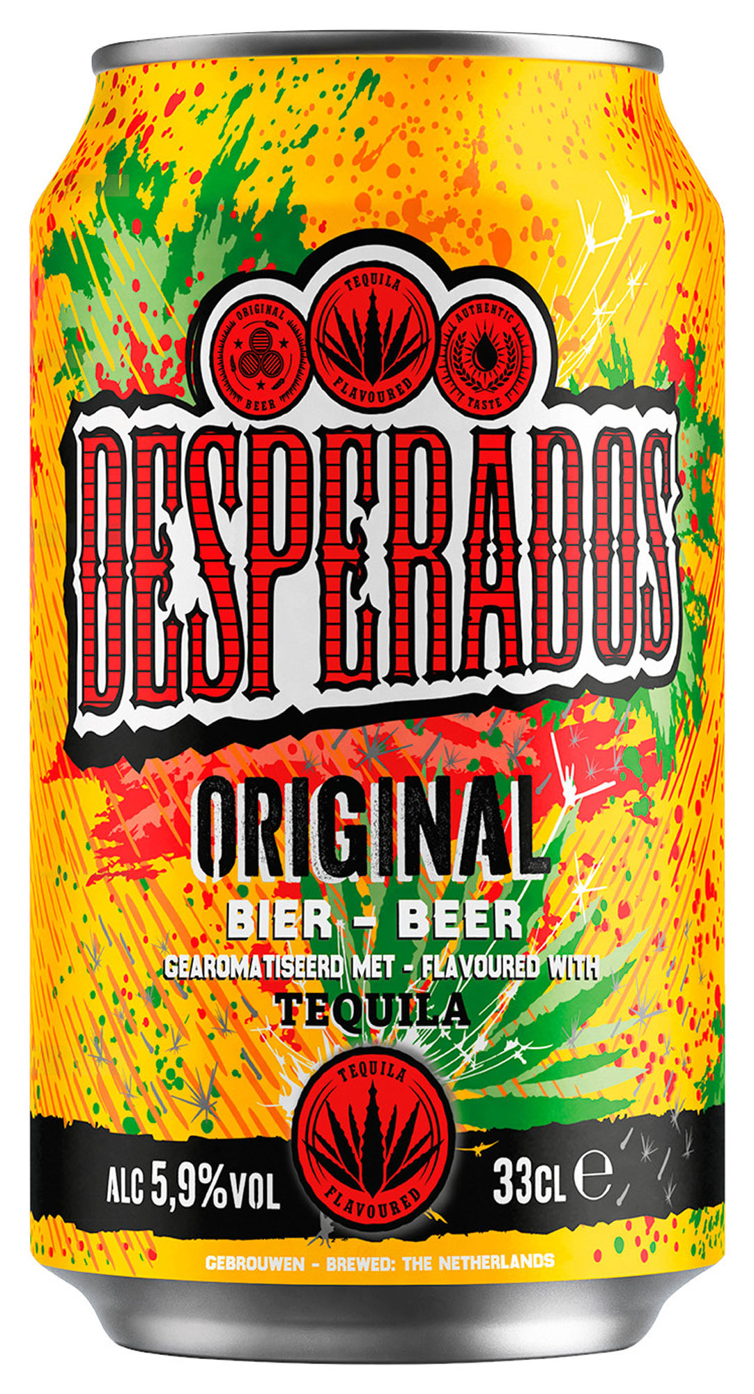 Desperados blik 6p Tray 4x6x33 cl 5,9%