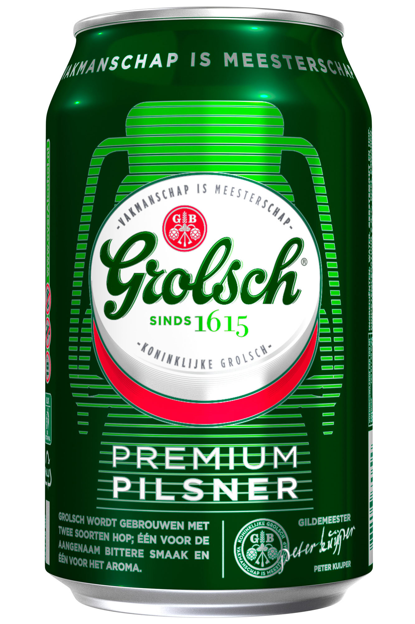 Grolsch Pilsner blik Tray 4x6x33 cl 5%