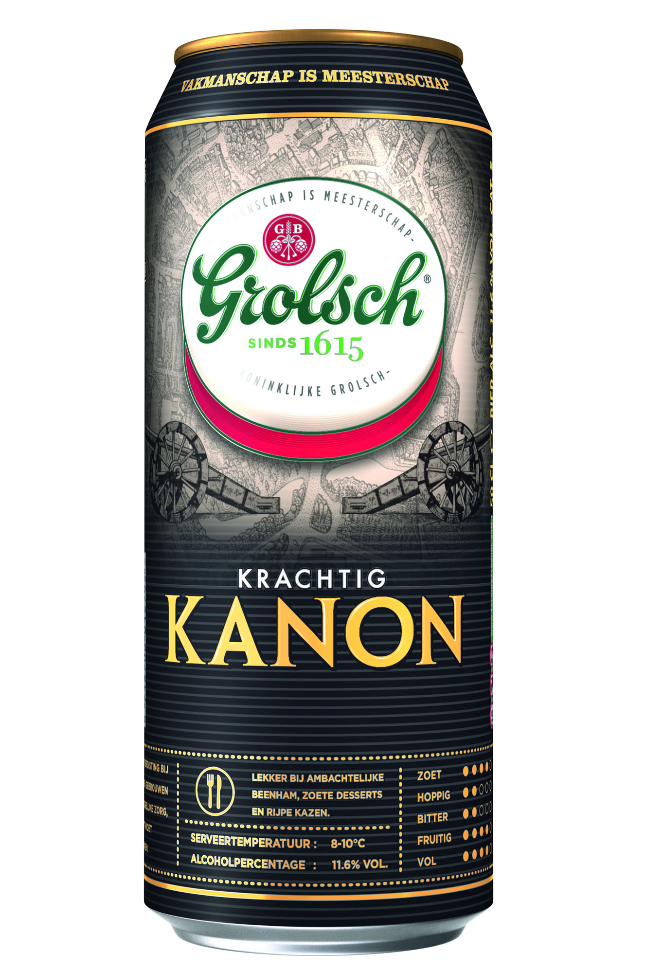 Grolsch Kanon blik Tray 12x50 cl 11,6%