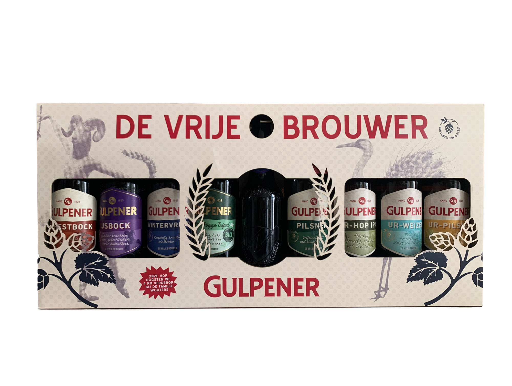 Gulpener De Vrijheid GV Doos 3x 8x30+1x33 cl 8,5%