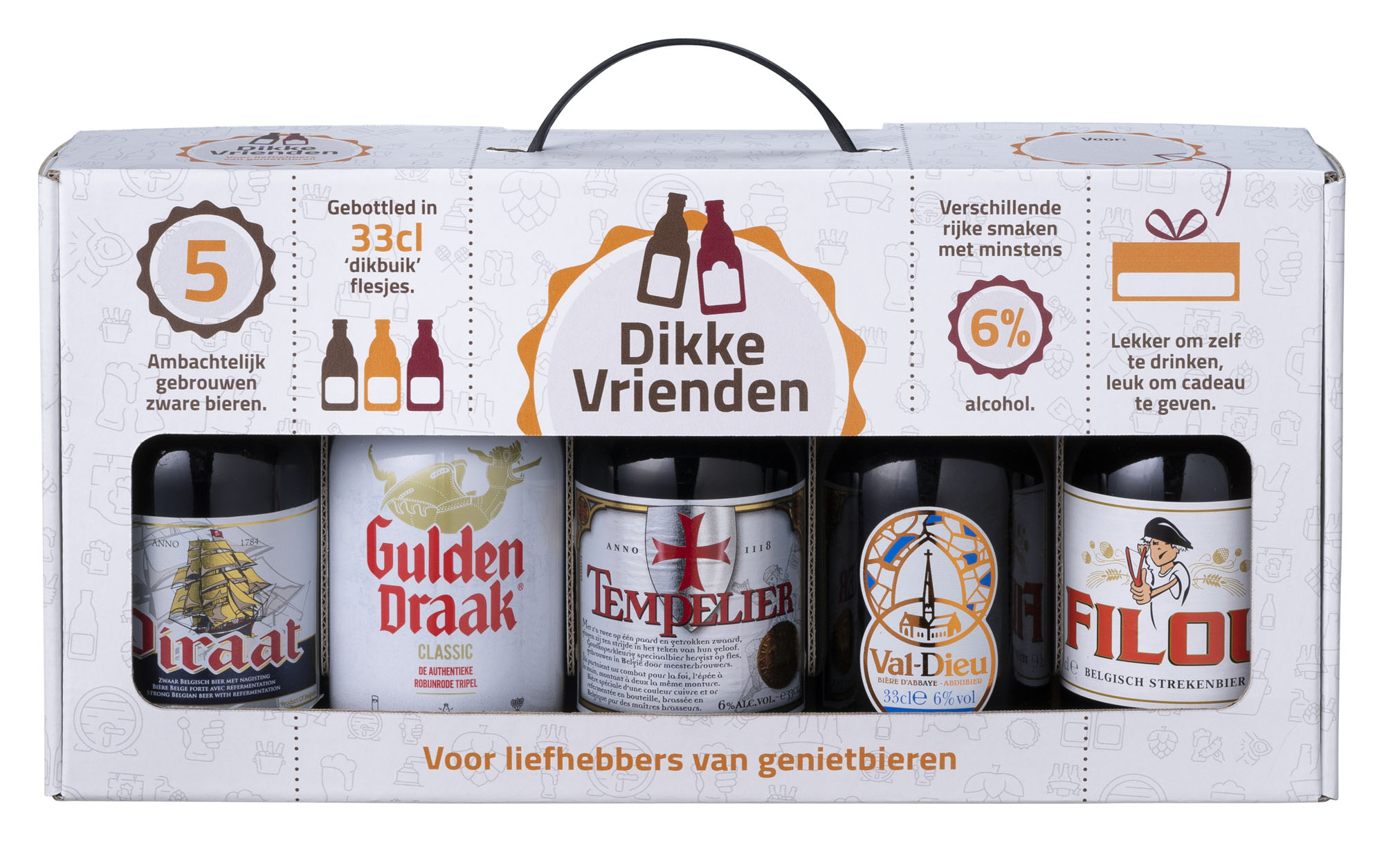 Dikke Vrienden GV Doos 4x5x33 cl 8%