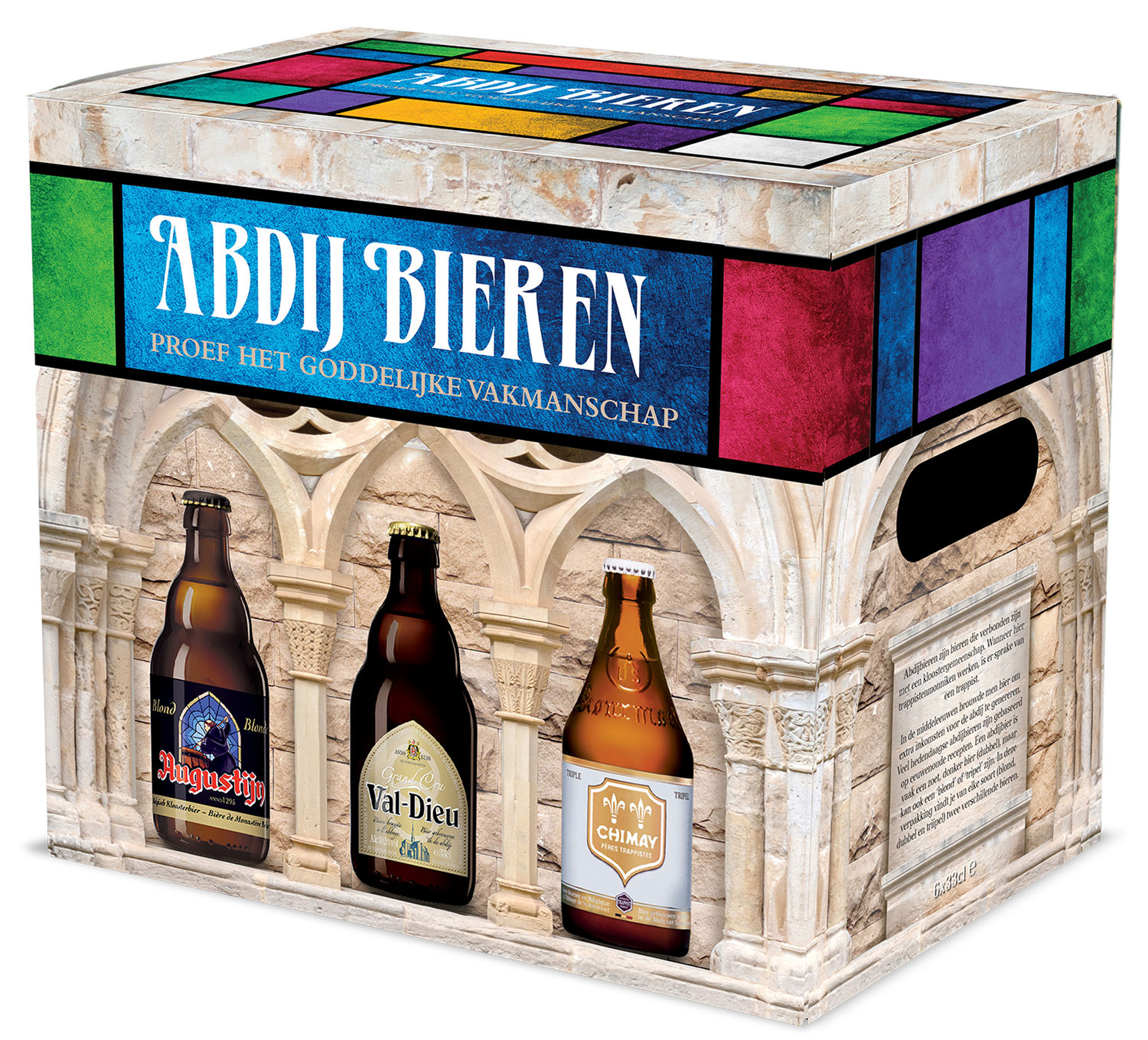 Abdij Bieren Geschenkverpakking Doos 4x6x33 cl 6,63%