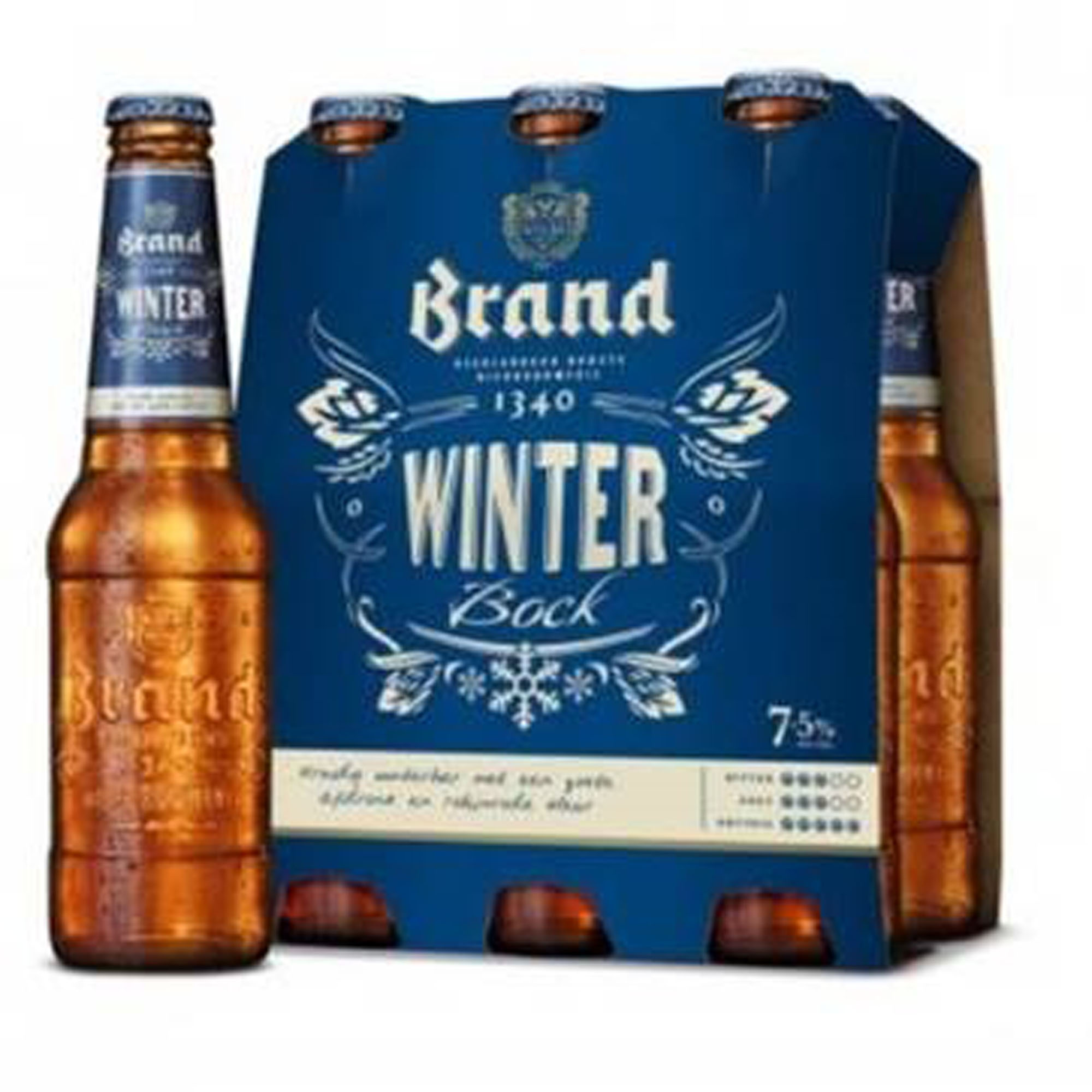 Brand Winterbock 6p Krat 4x6x30 cl 7,5%