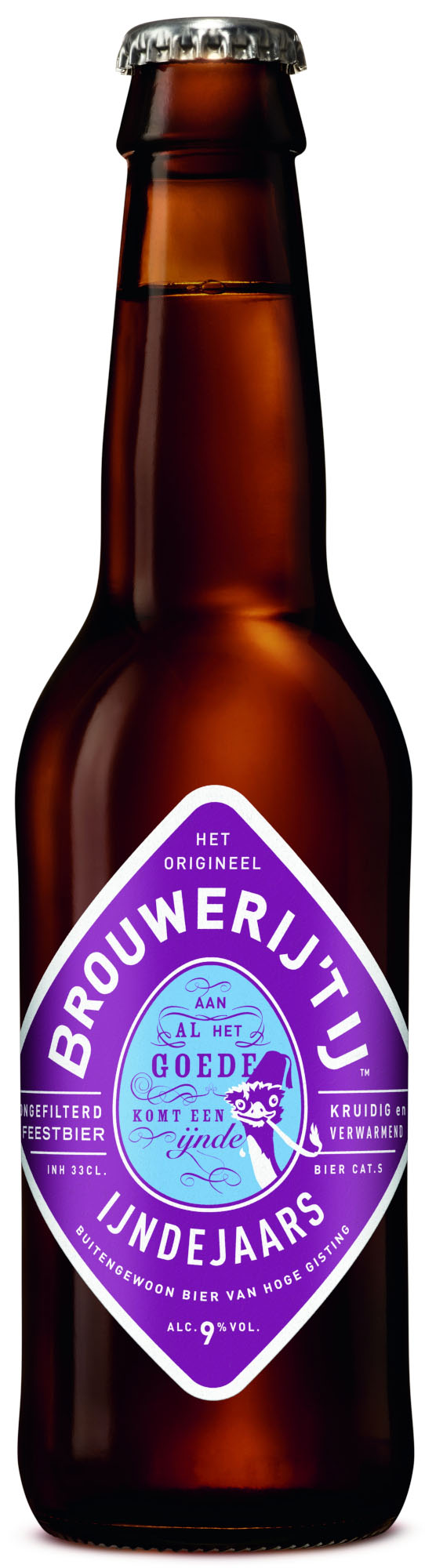 Brouwerij 't IJ IJndejaar Doos 24x33 cl 9%