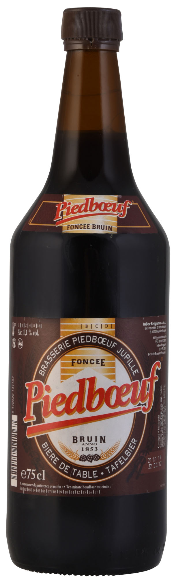 Piedboeuf Foncee Krat 12x75 cl 1,5%