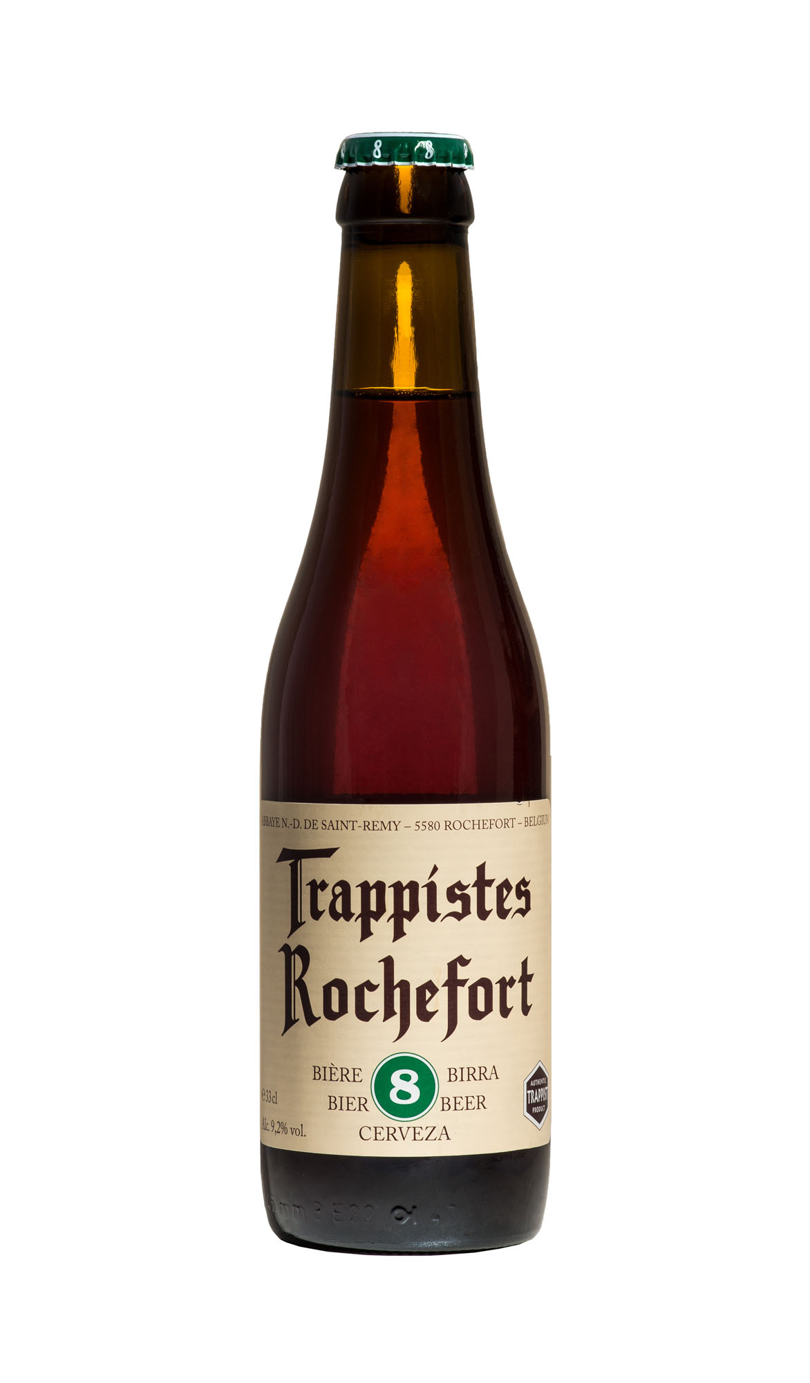 Rochefort 8% Krat 24x33 cl 9,2%