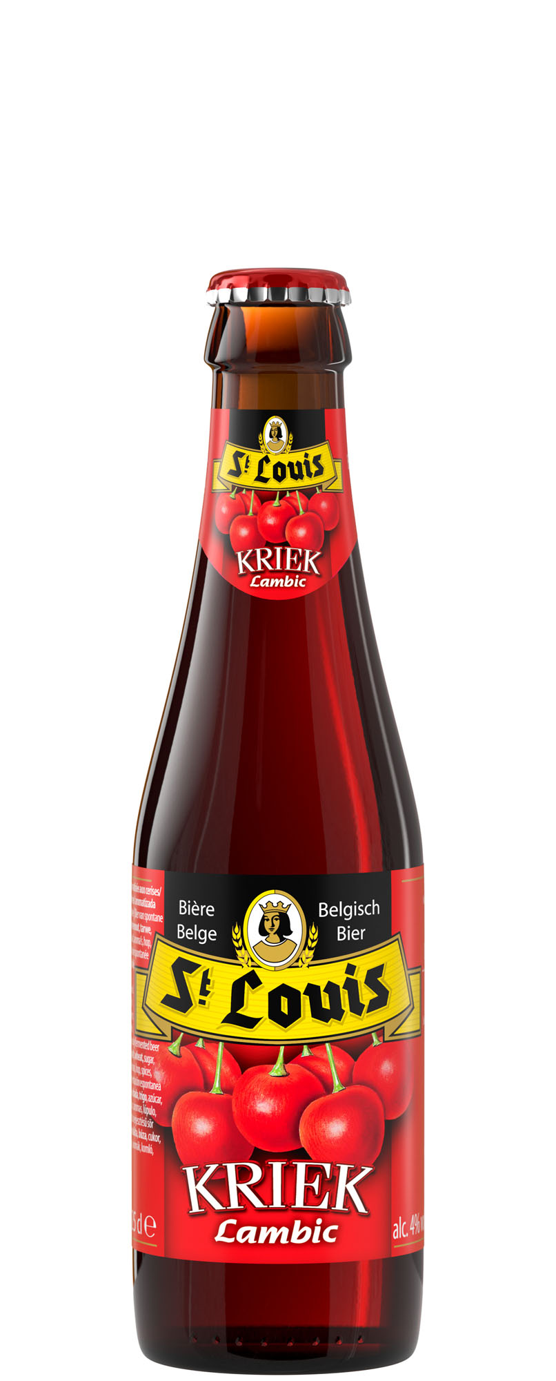 St. Louis Kriek Krat 24x25 cl 4%