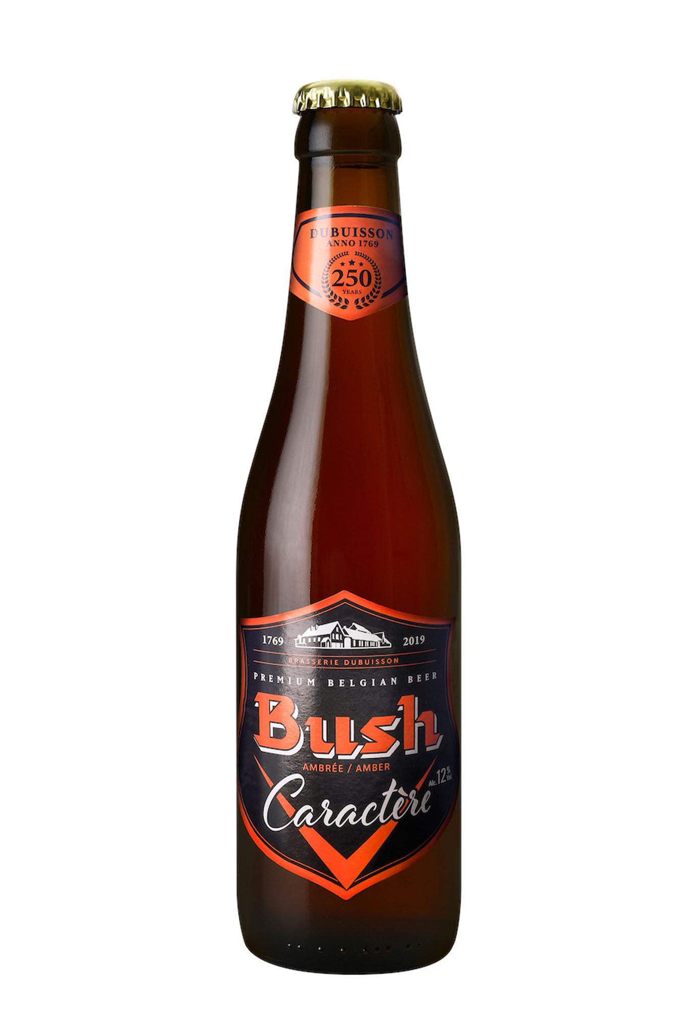 Bush Bier Amber Krat 24x33 cl 12%