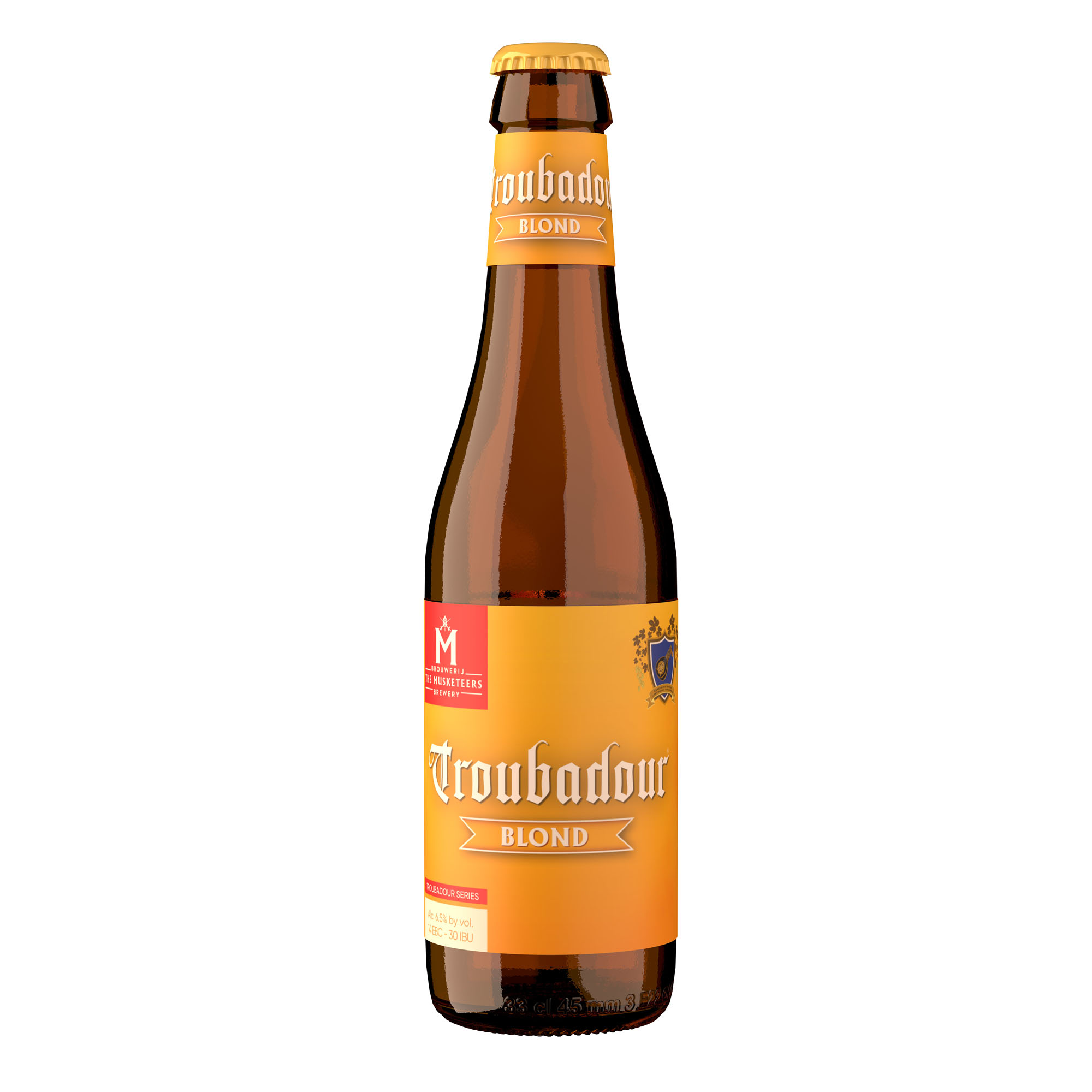 Troubadour Blond Krat 24x33 cl 6,5%