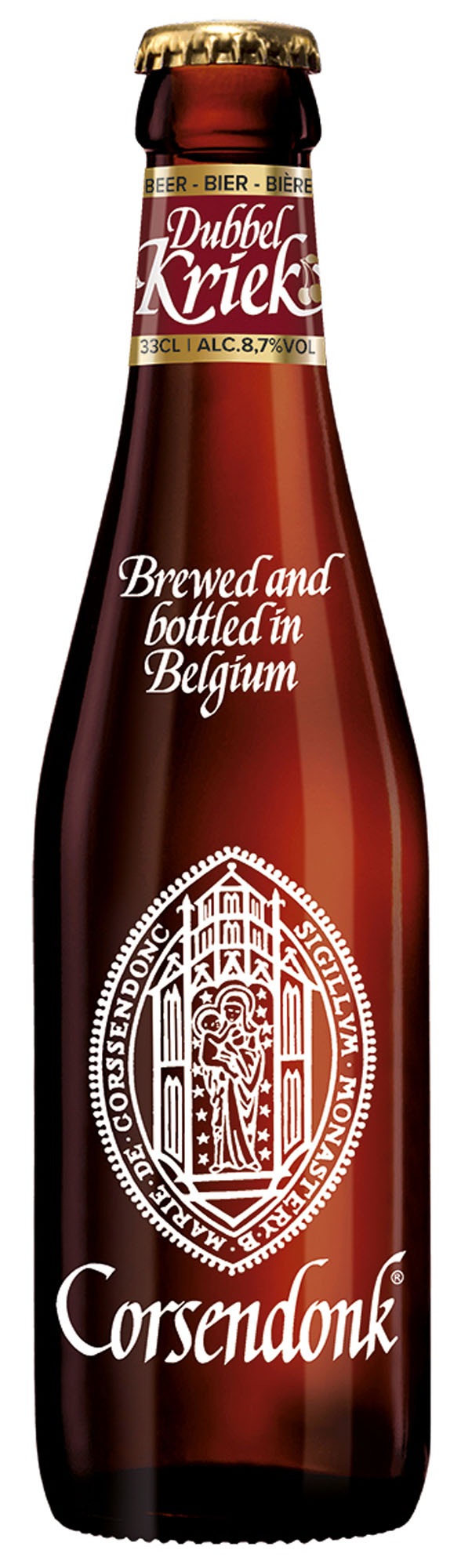 Corsendonk Dubbel Kriek Krat 24x33 cl 8,5%