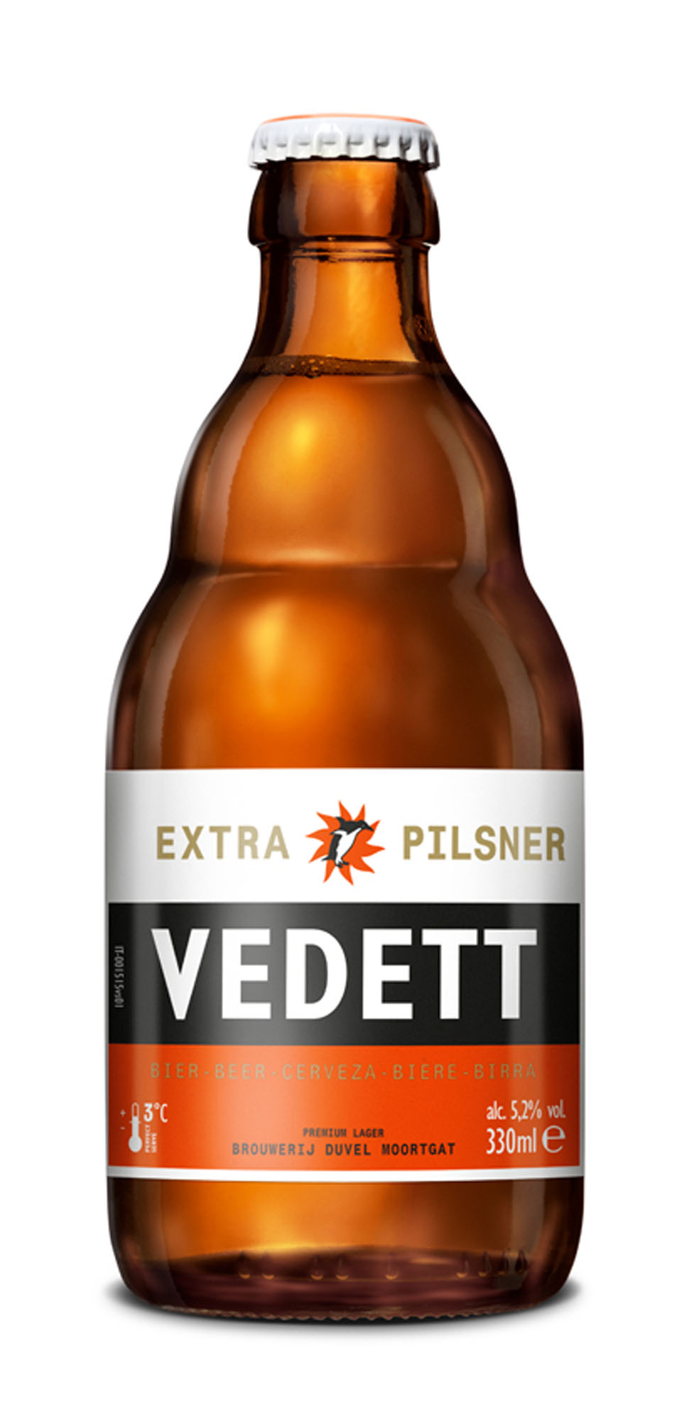 Vedett Extra Pilsner Krat 24x33 cl 5%