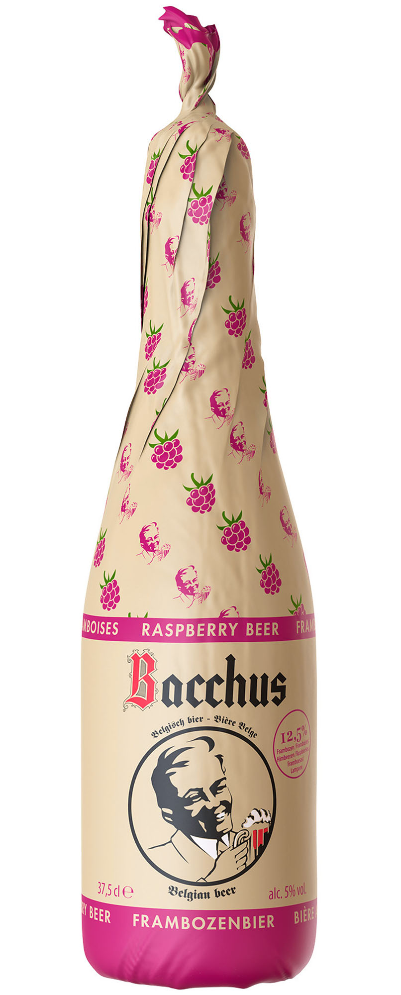 Bacchus Framboos Krat 20x37,5 cl 5%