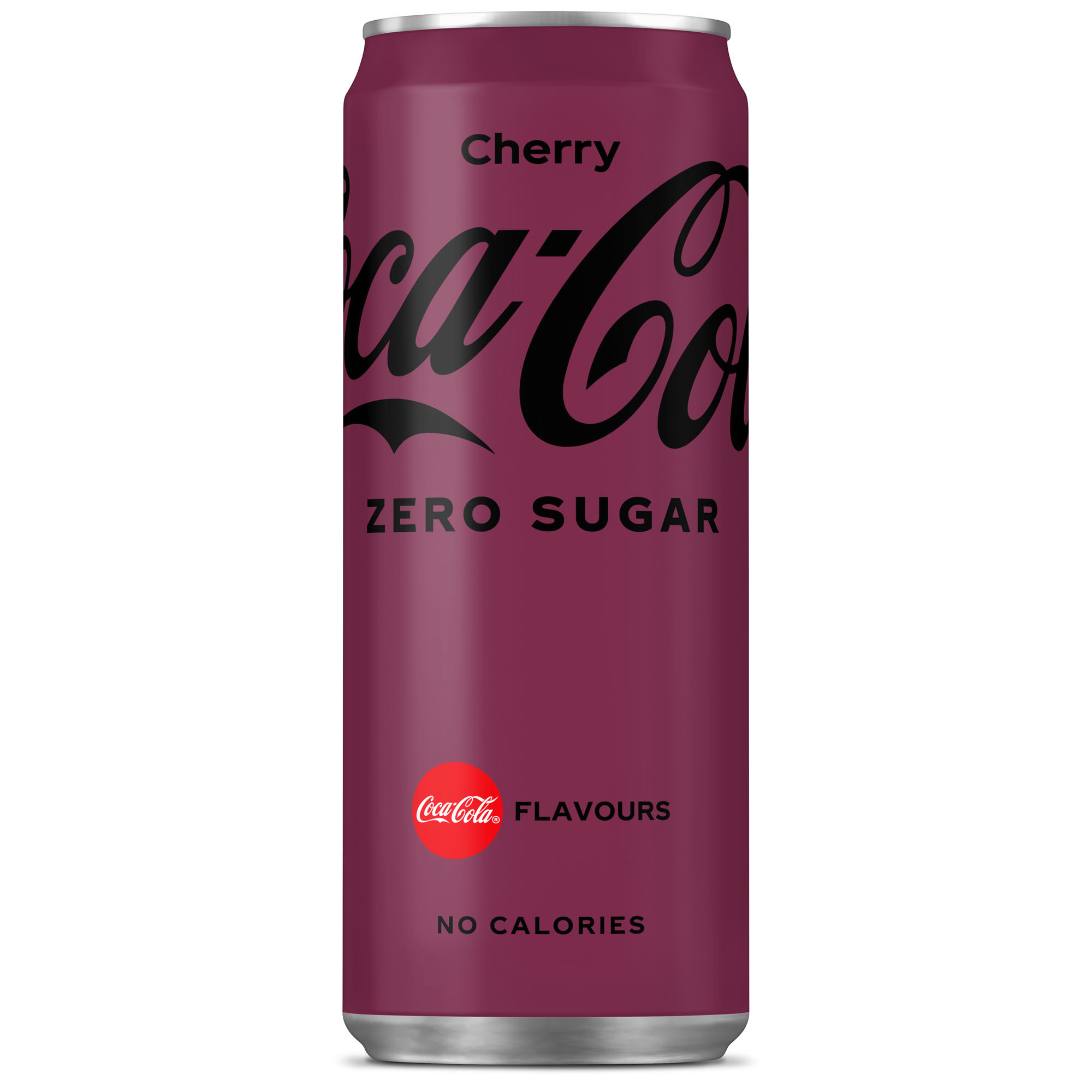 Coca Zero Cherry Sleek blik Tray 24x33 cl