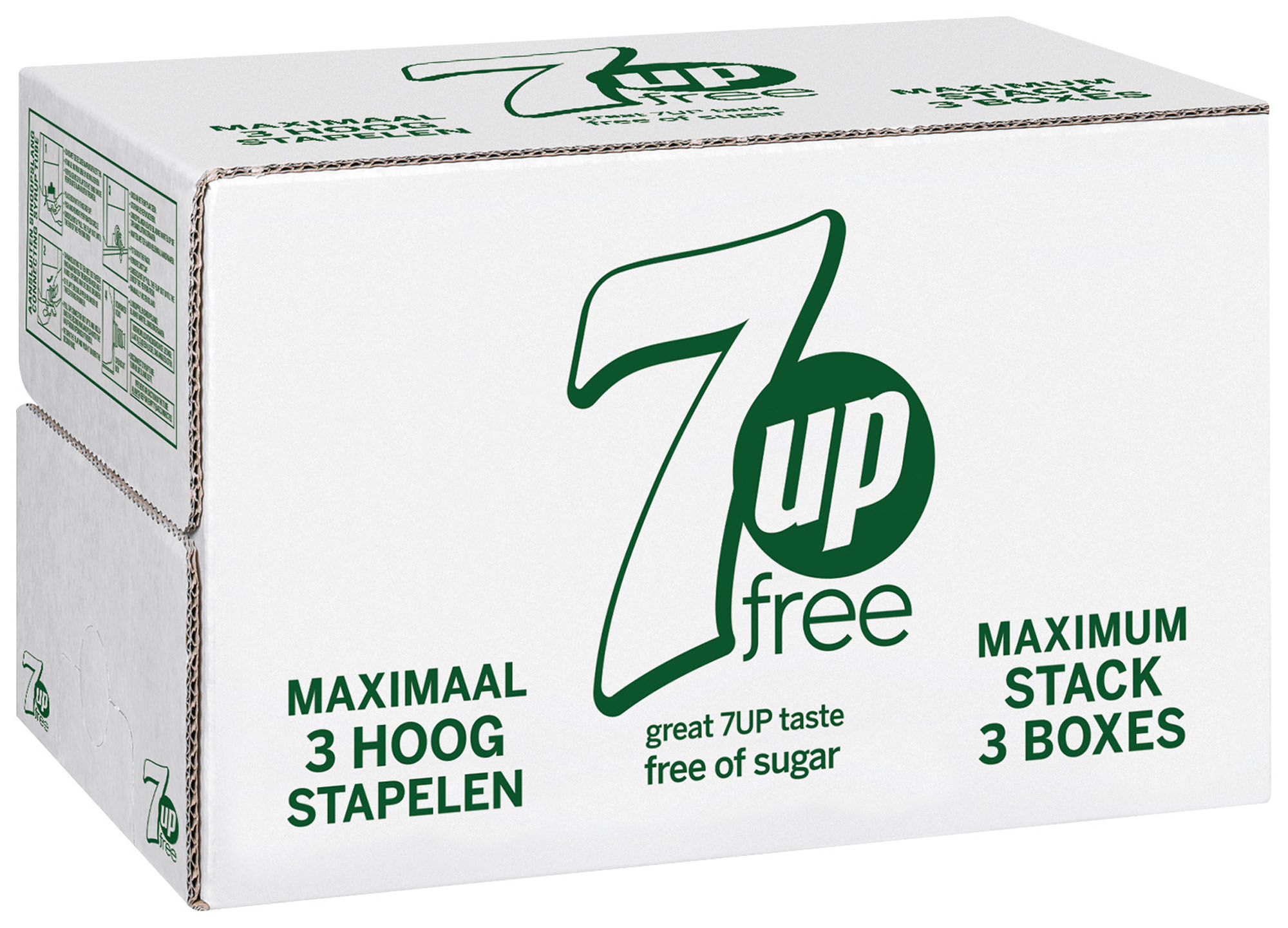 Seven Up Free Postmix Doos 10 ltr