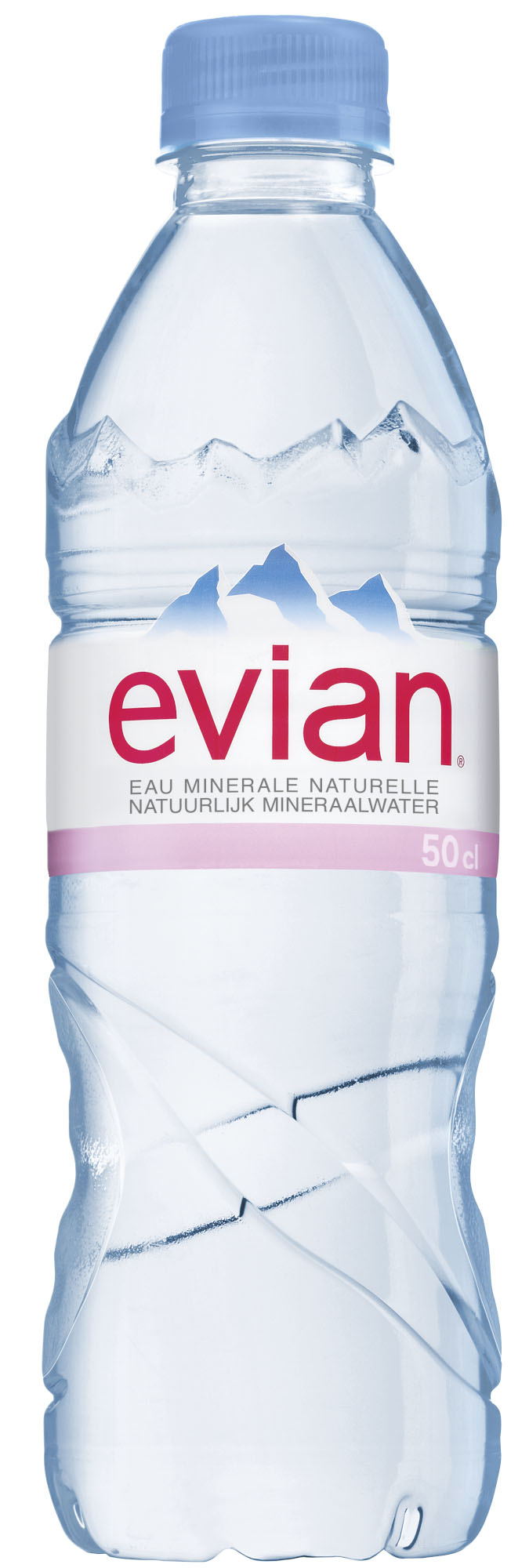 Evian pet Tray 24x50 cl