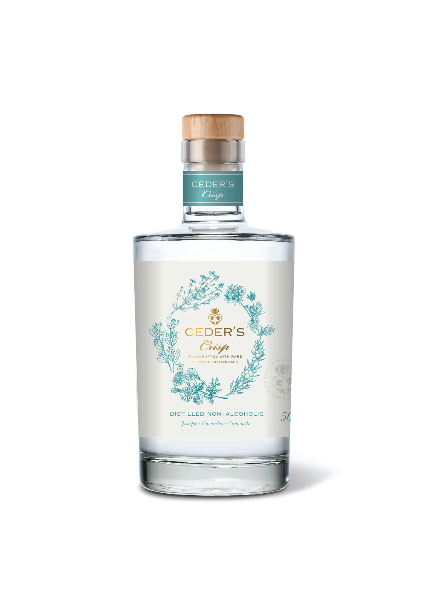 Ceder's Crisp Gin 0% Fles 50 cl