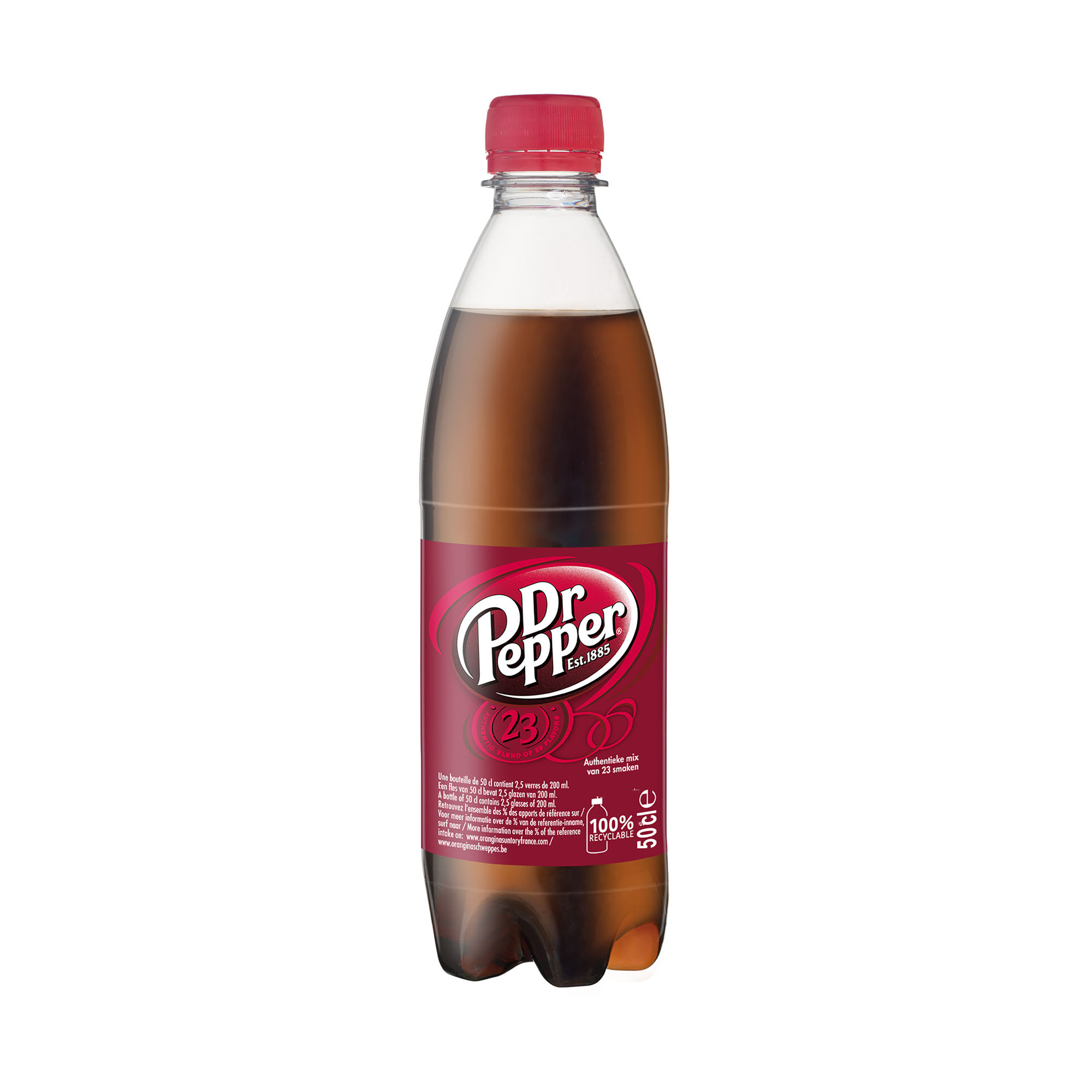 Dr. Pepper pet Tray 12x50 cl