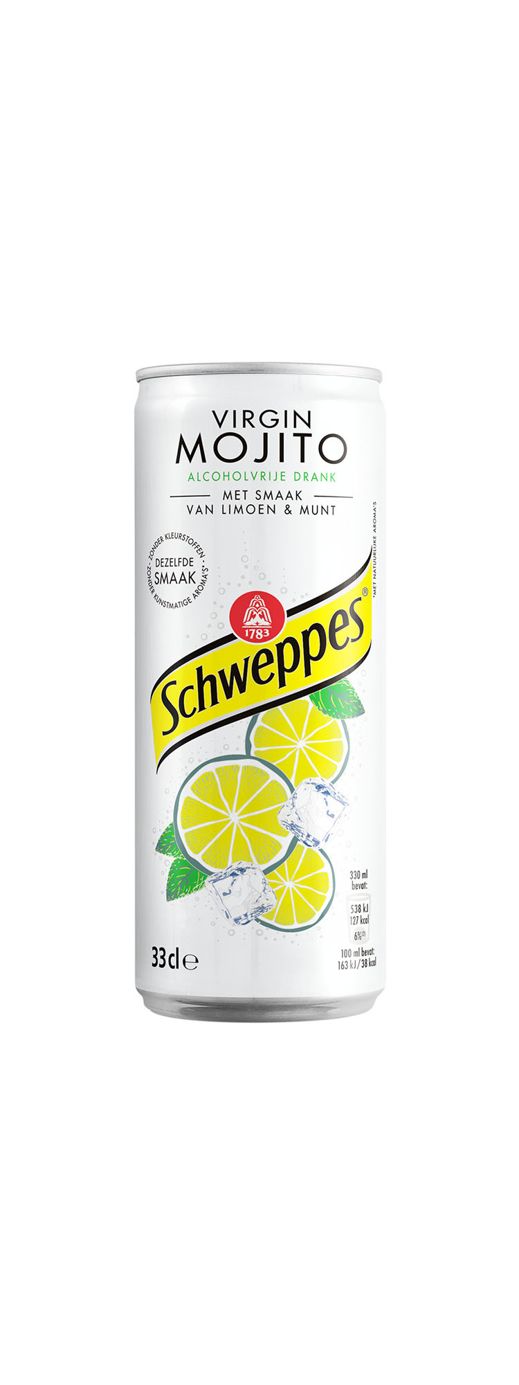 Schweppes Mojito slim blik Tray 4x6x33 cl