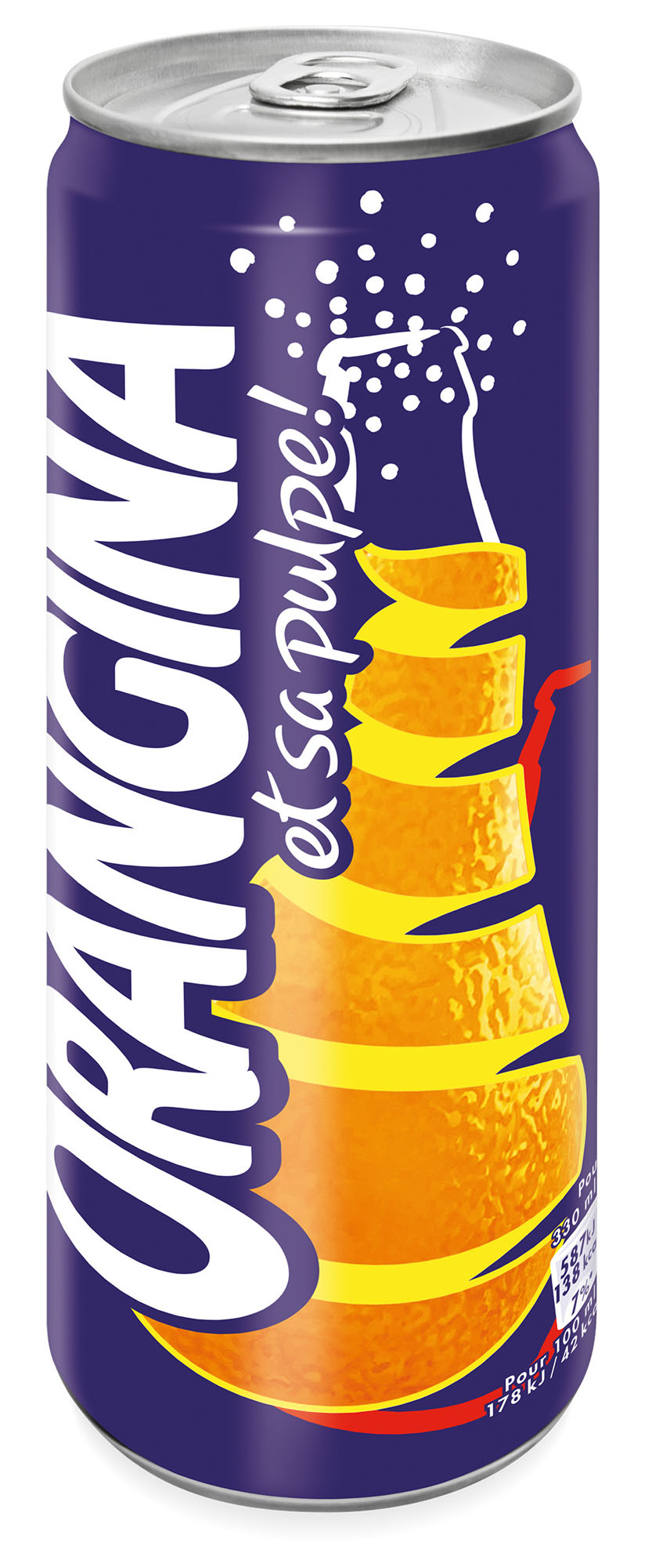 Orangina slim blik Tray 4x6x33 cl