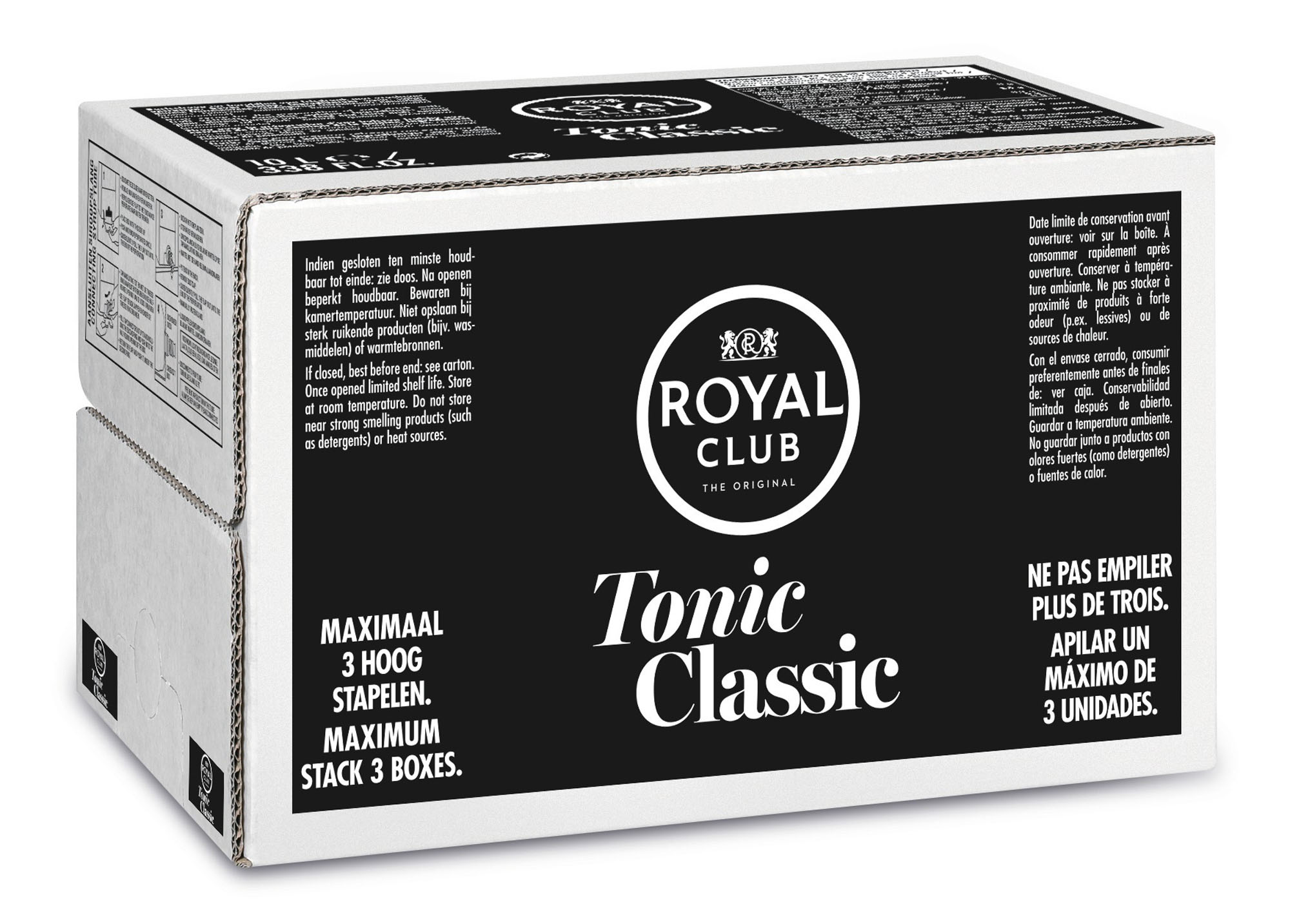 Royal Club Tonic Postmix Doos 10 ltr