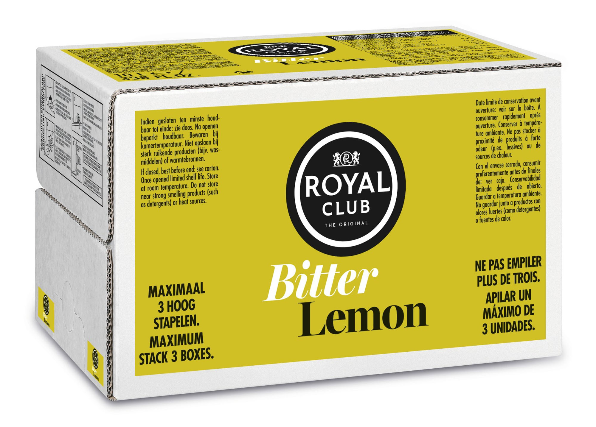 Royal Bitter Lemon Postmix Doos 10 ltr