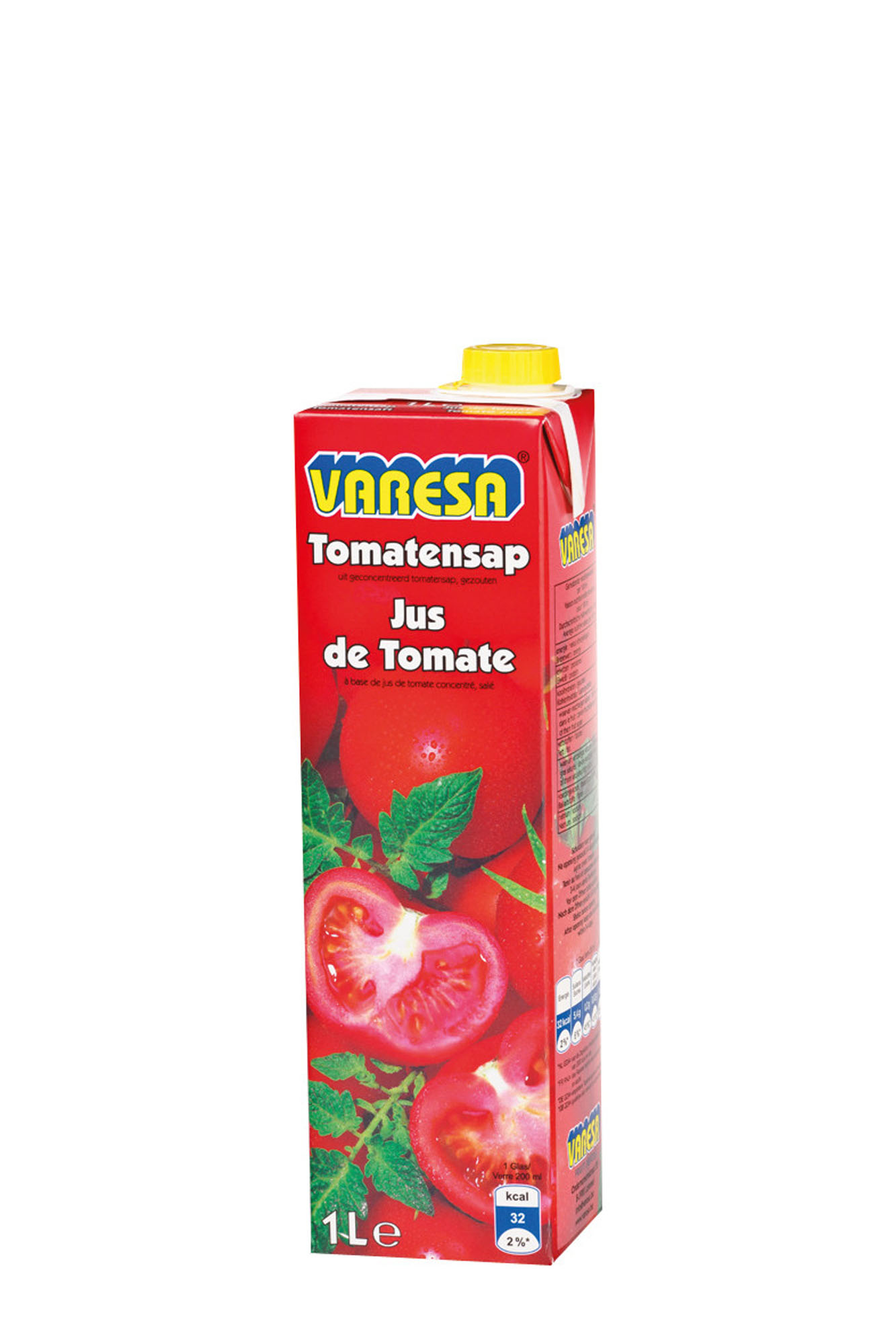 Varesa Tomatensap Pak Doos 8x100 cl