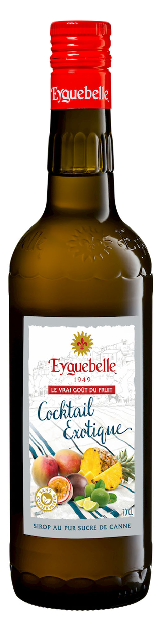 Eyquebelle Siroop Artisan Frambozen Fles 70 cl